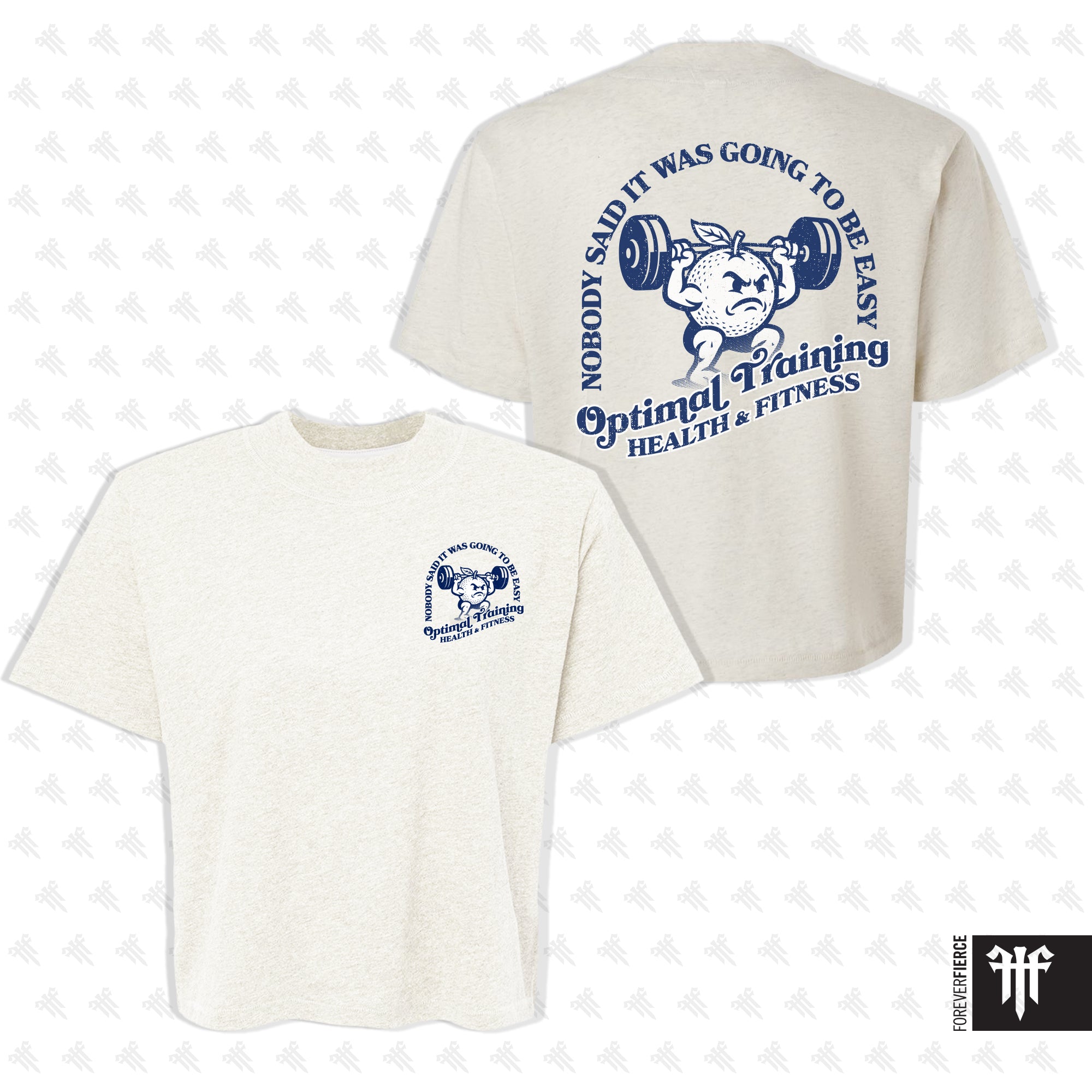 Optimal Training Health and Fitness June 2026 Womens Crop Tee