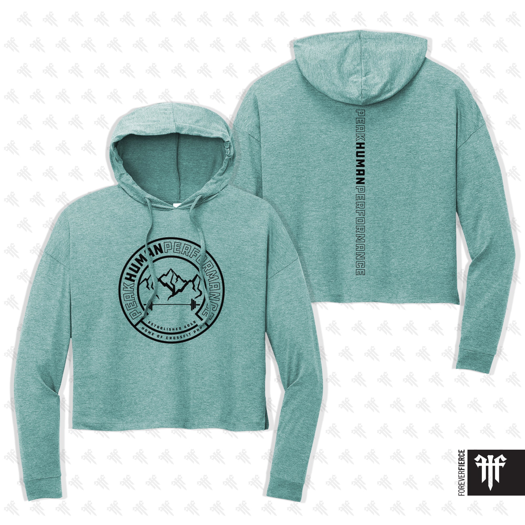 Peak Human Performance January 2026 Womens Midi Longsleeve Hoodie