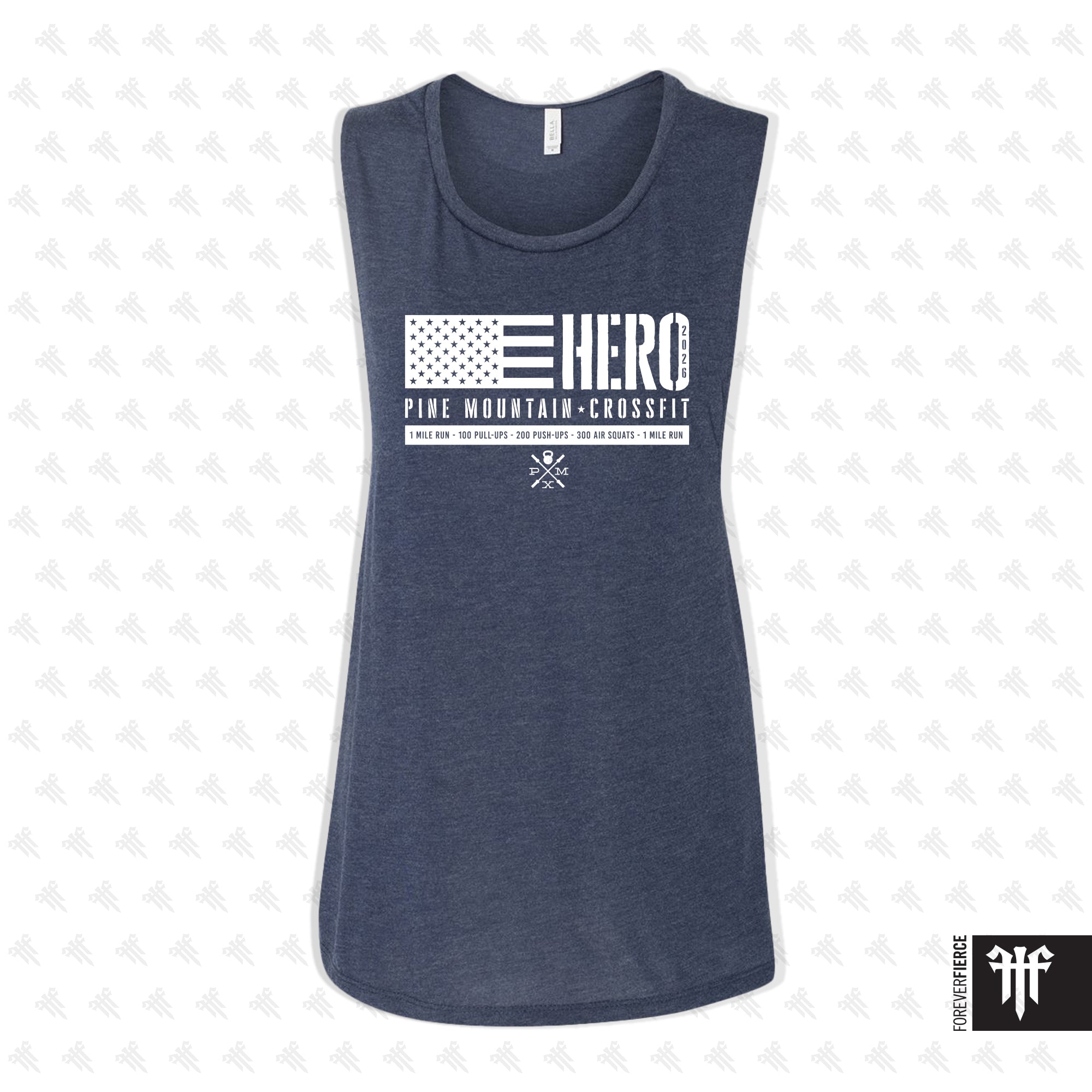 Pine Mountain CrossFit April 2026 Womens Muscle Tank