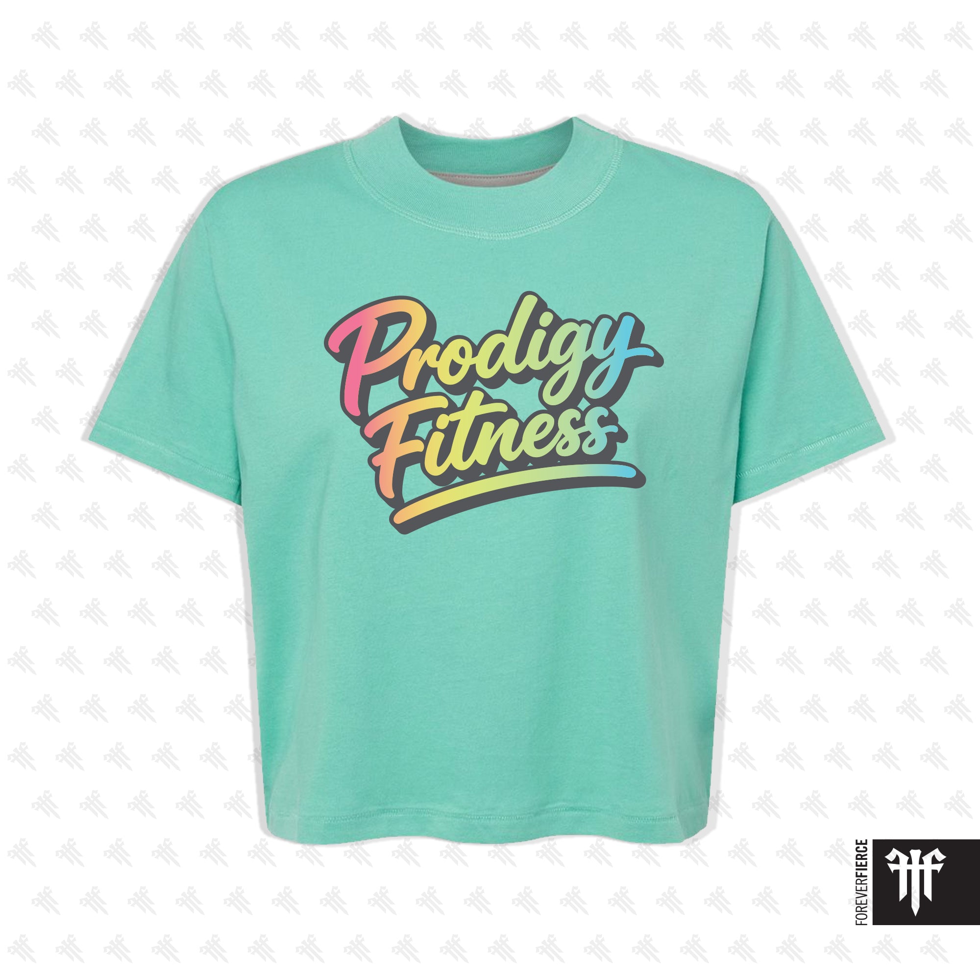 Prodigy Fitness March 2026 Womens Crop Tee