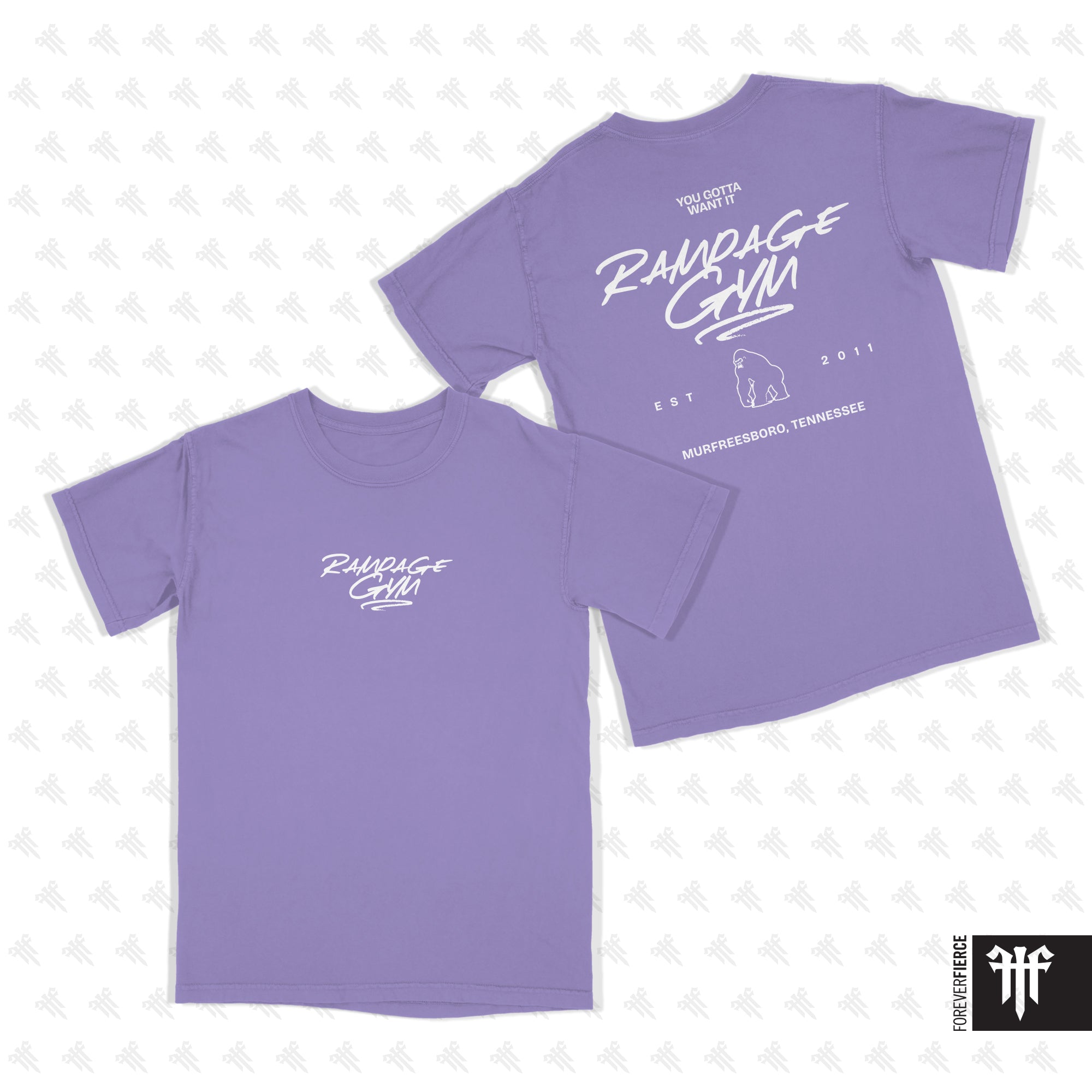 Rampage Gym March 2026 Comfort Colors Tee