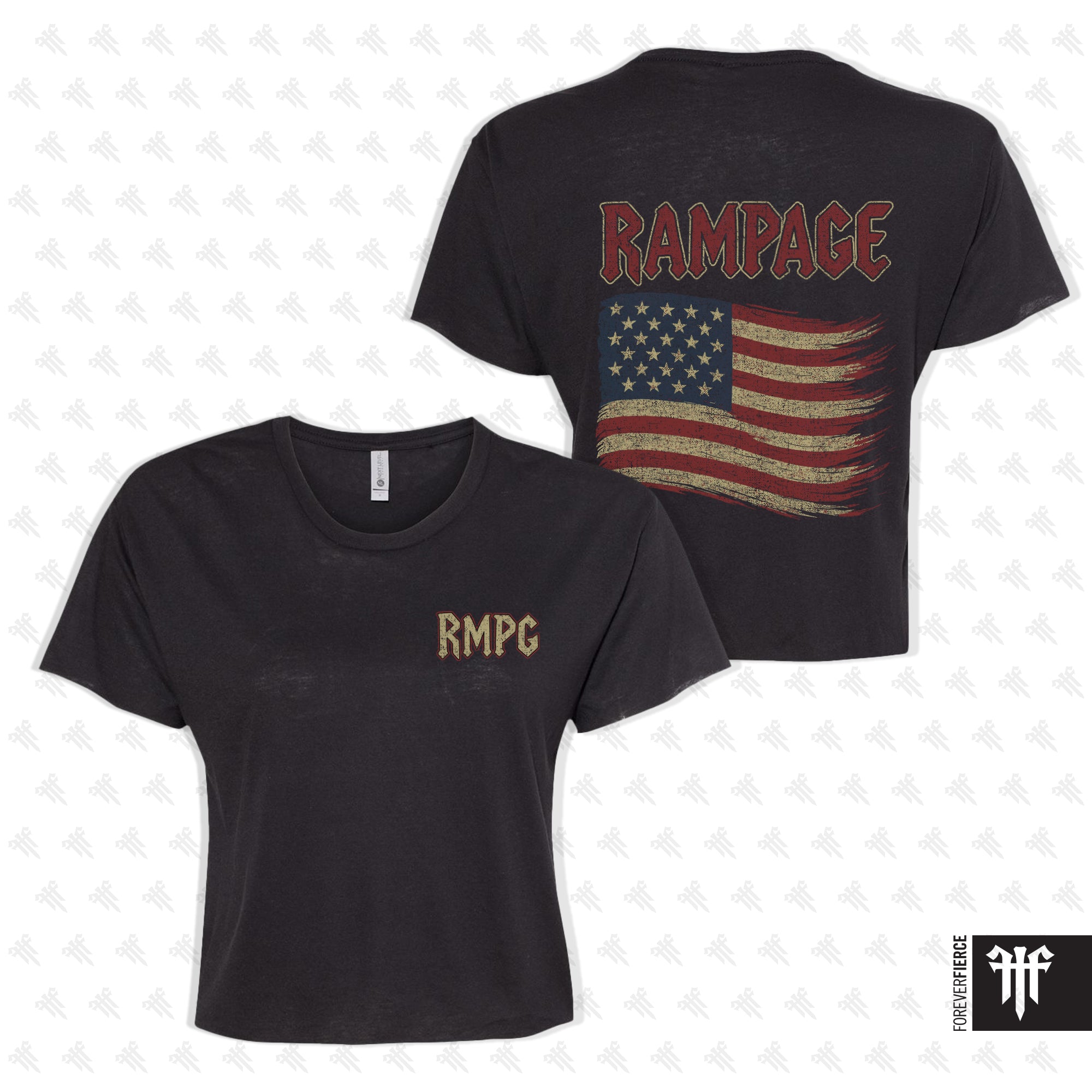 Rampage May 2025 Womens Crop Tee