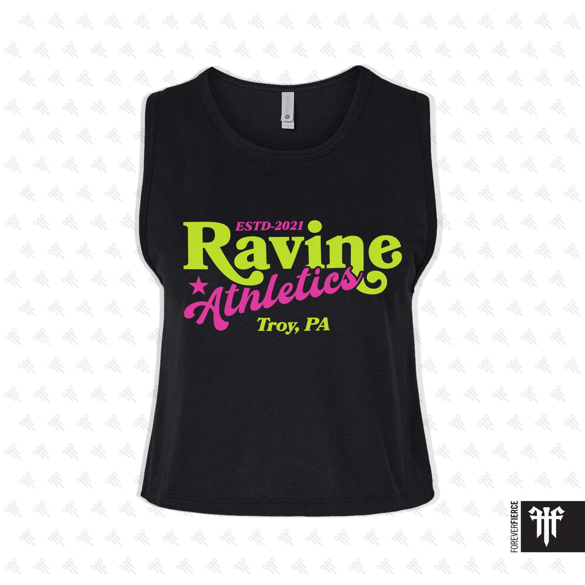 Ravine Athletics March 2026 Womens Crop Tank