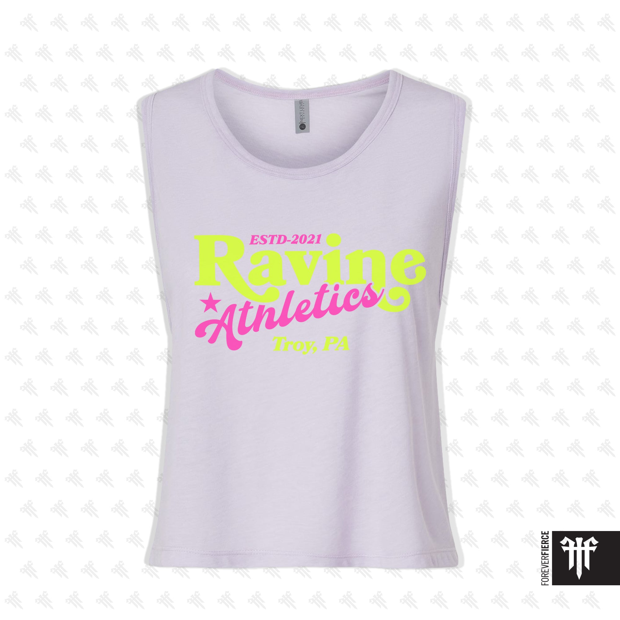 Ravine Athletics March 2026 Womens Crop Tank