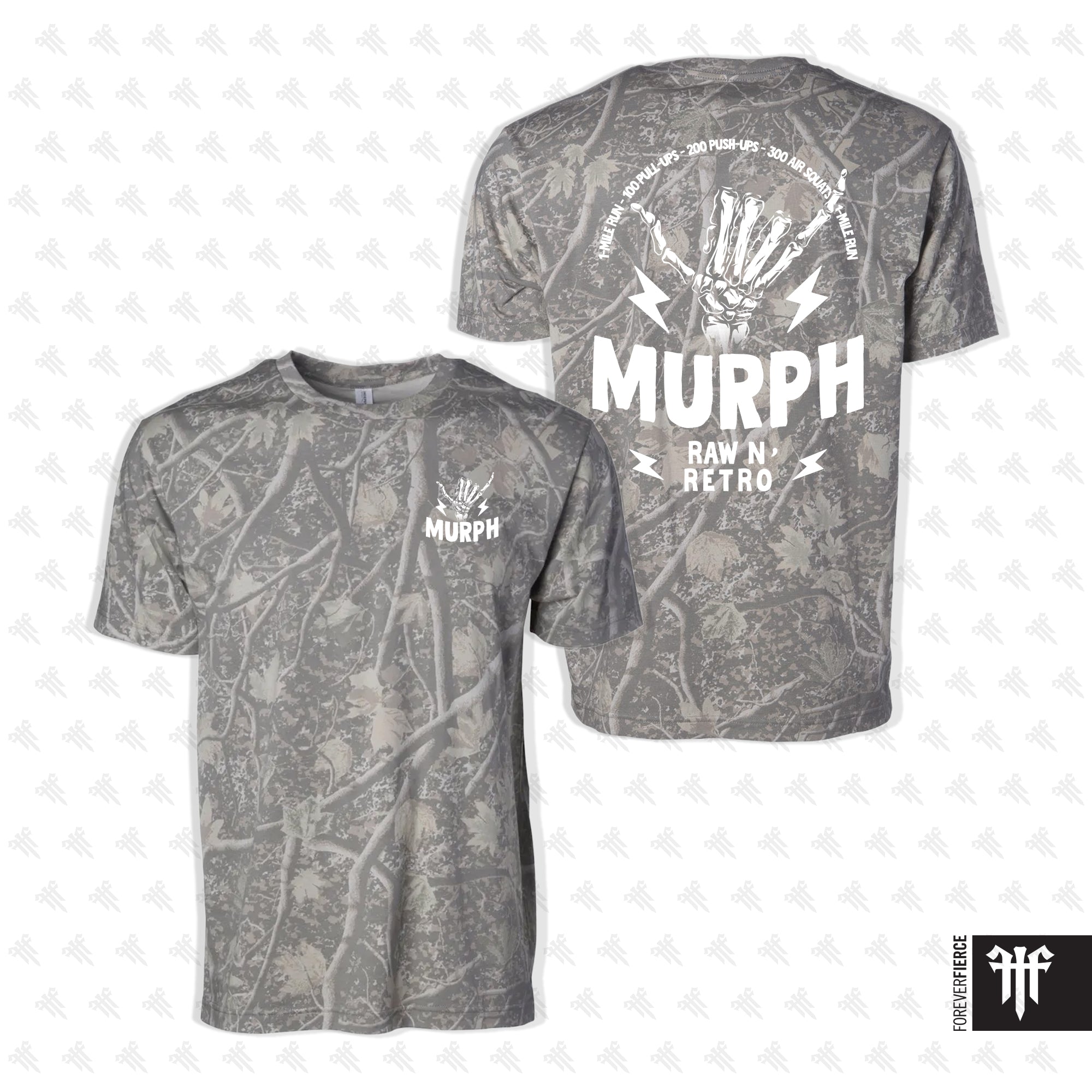 Raw N' Retro April 2026 Camo Tee