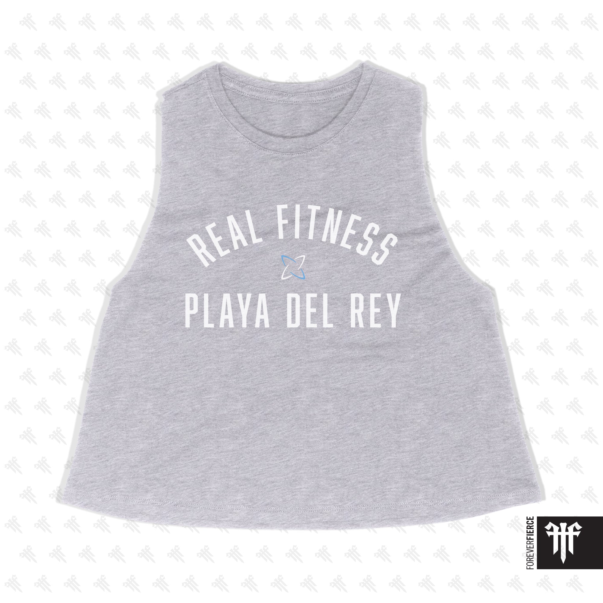 Real Fitness Playa Del Rey March 2026 Womens Crop Tank