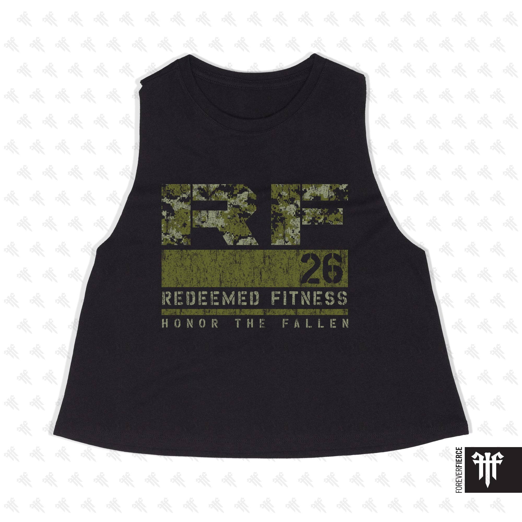 Redeemed Fitness April 2026 Womens Crop Tank