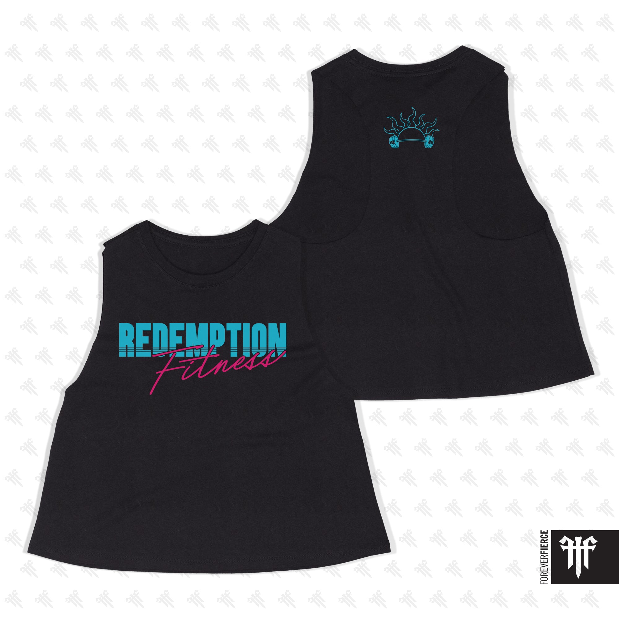 Redemption Fitness June 2026 Womens Crop Tee