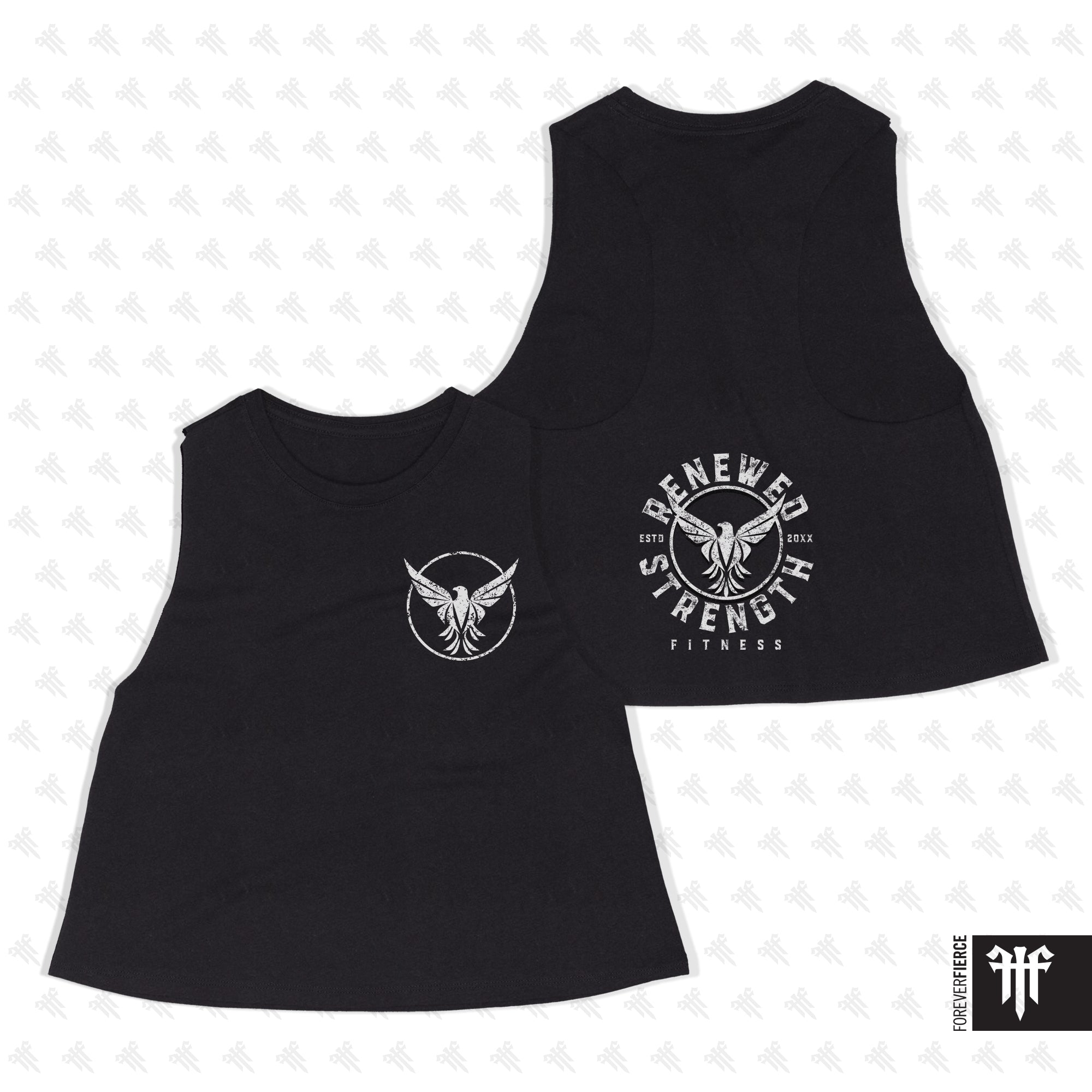 Renewed Strength Fitness June 2026 Womens Crop Tank