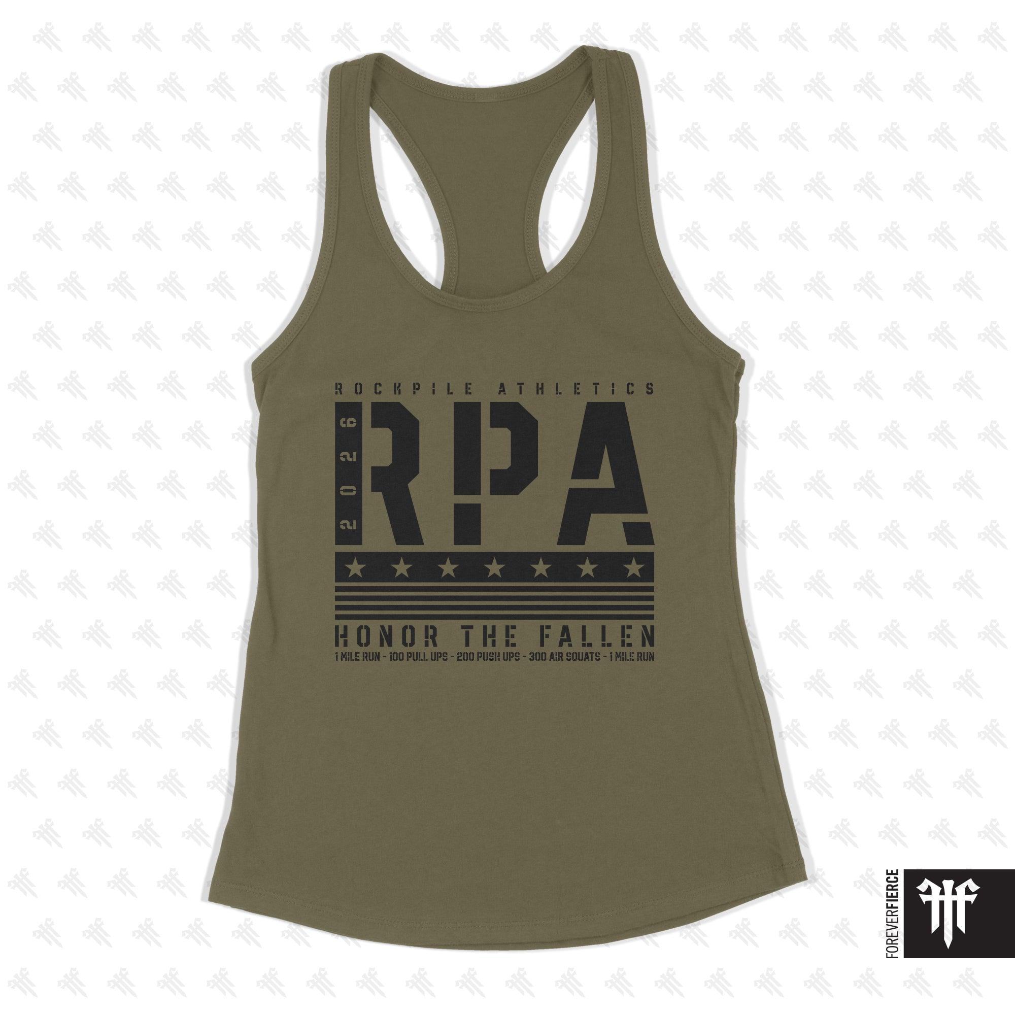 Rock Pile Athletics March 2026 Womens Racerback