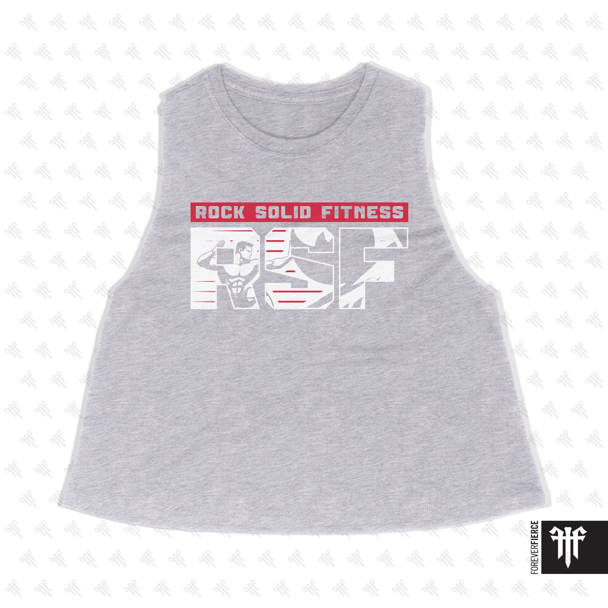 RSF June 2025 Front Only Design Womens Crop Tank