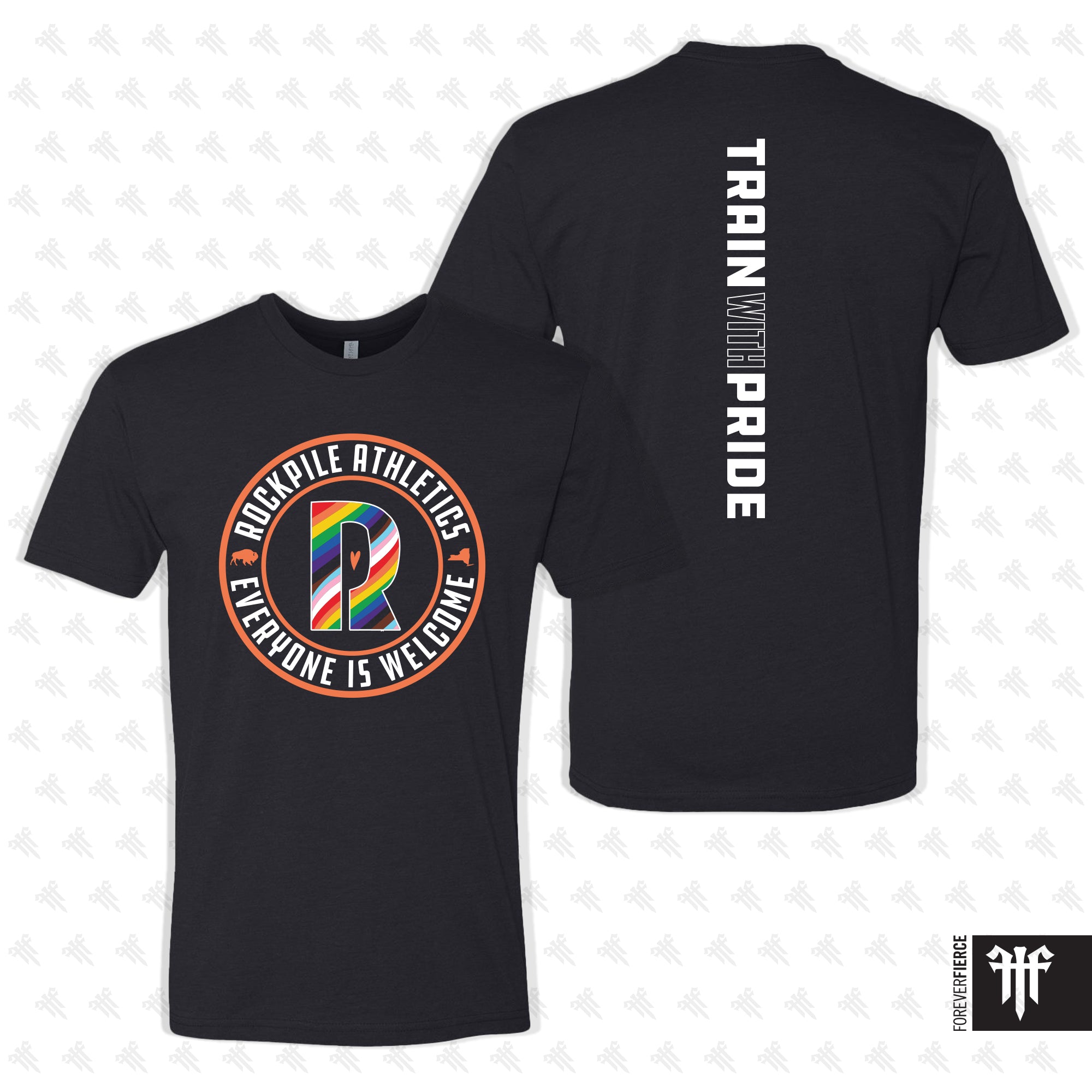 Rockpile Athletics May 2026 Pride Black Tee