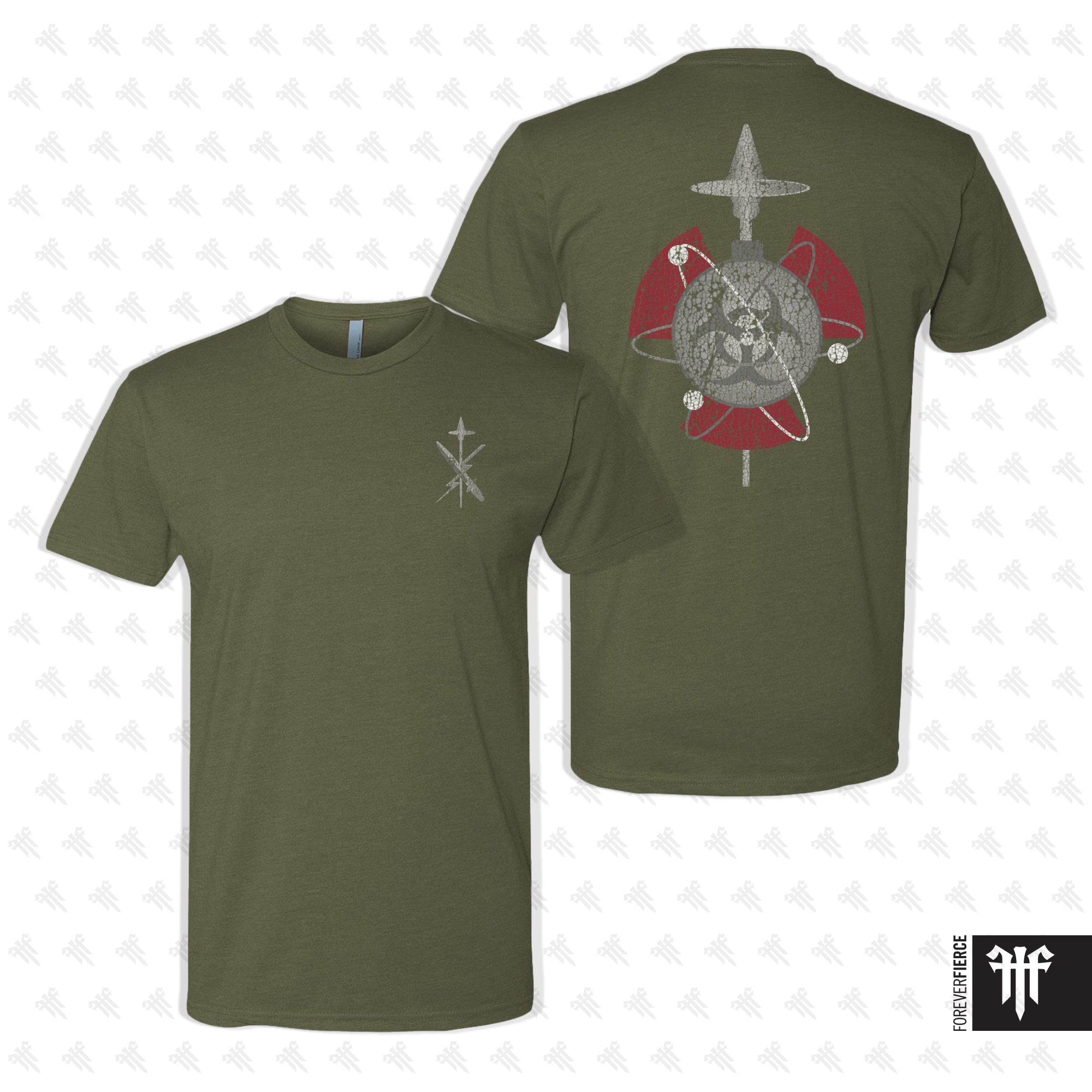 FBI RSRU January 2026 Military Green Tee