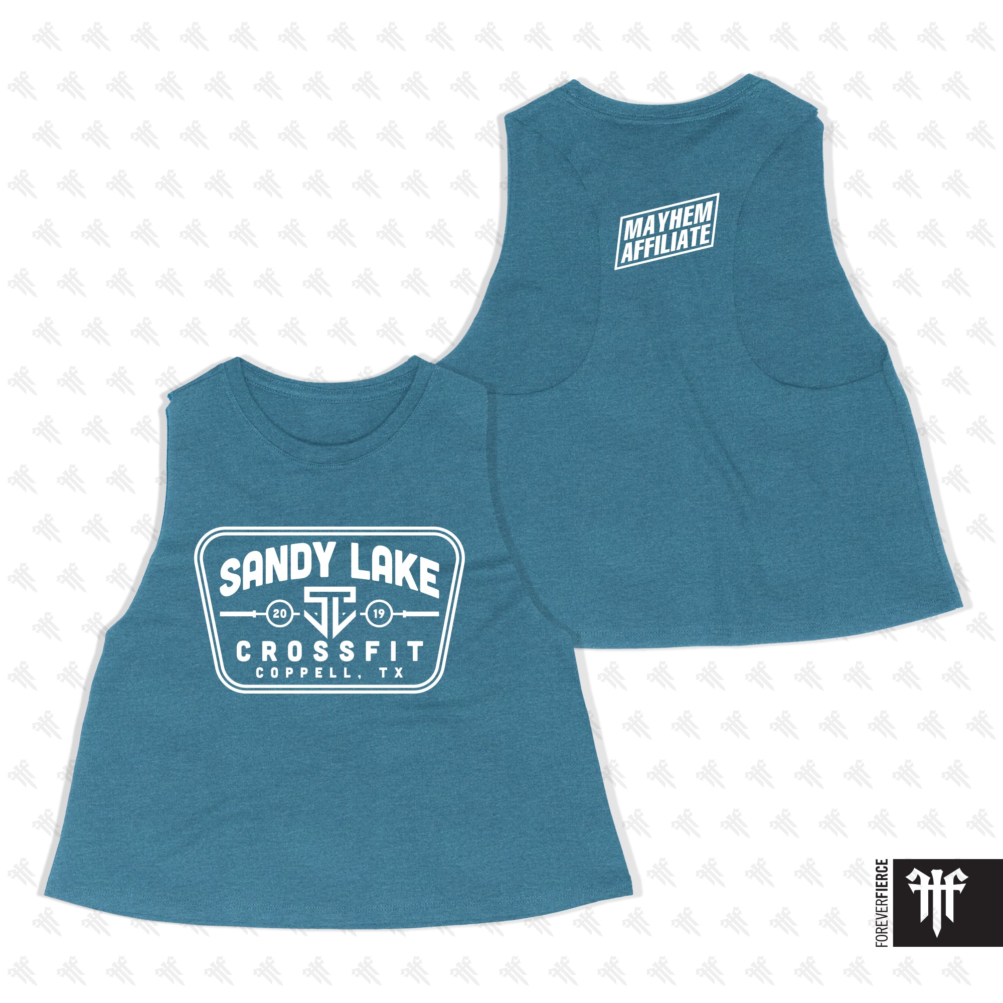 Sandy Lake CrossFit June 2026 Womens Crop Tank