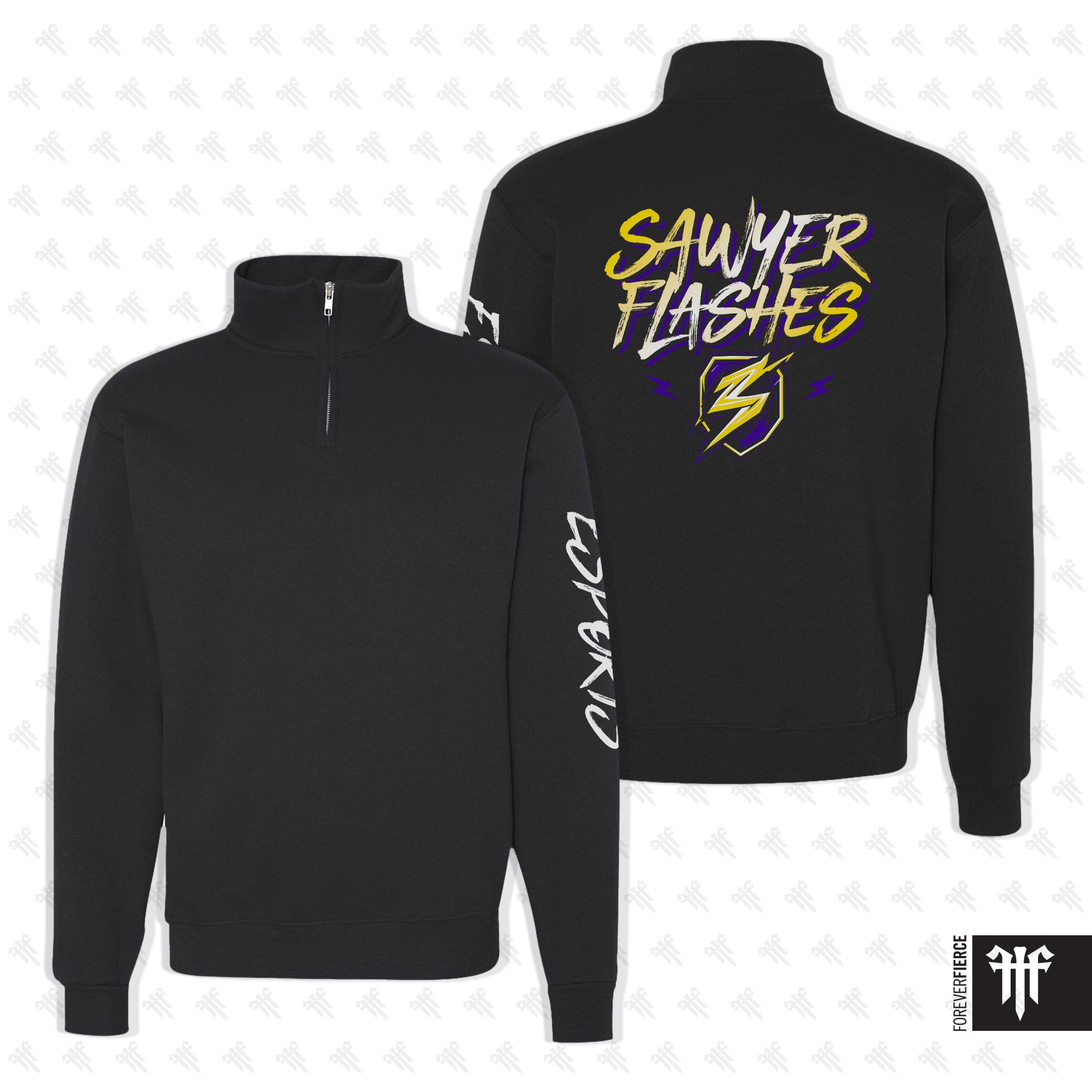 Sawyer Flashes March 2026 Esports Sleeve Quarter Zip