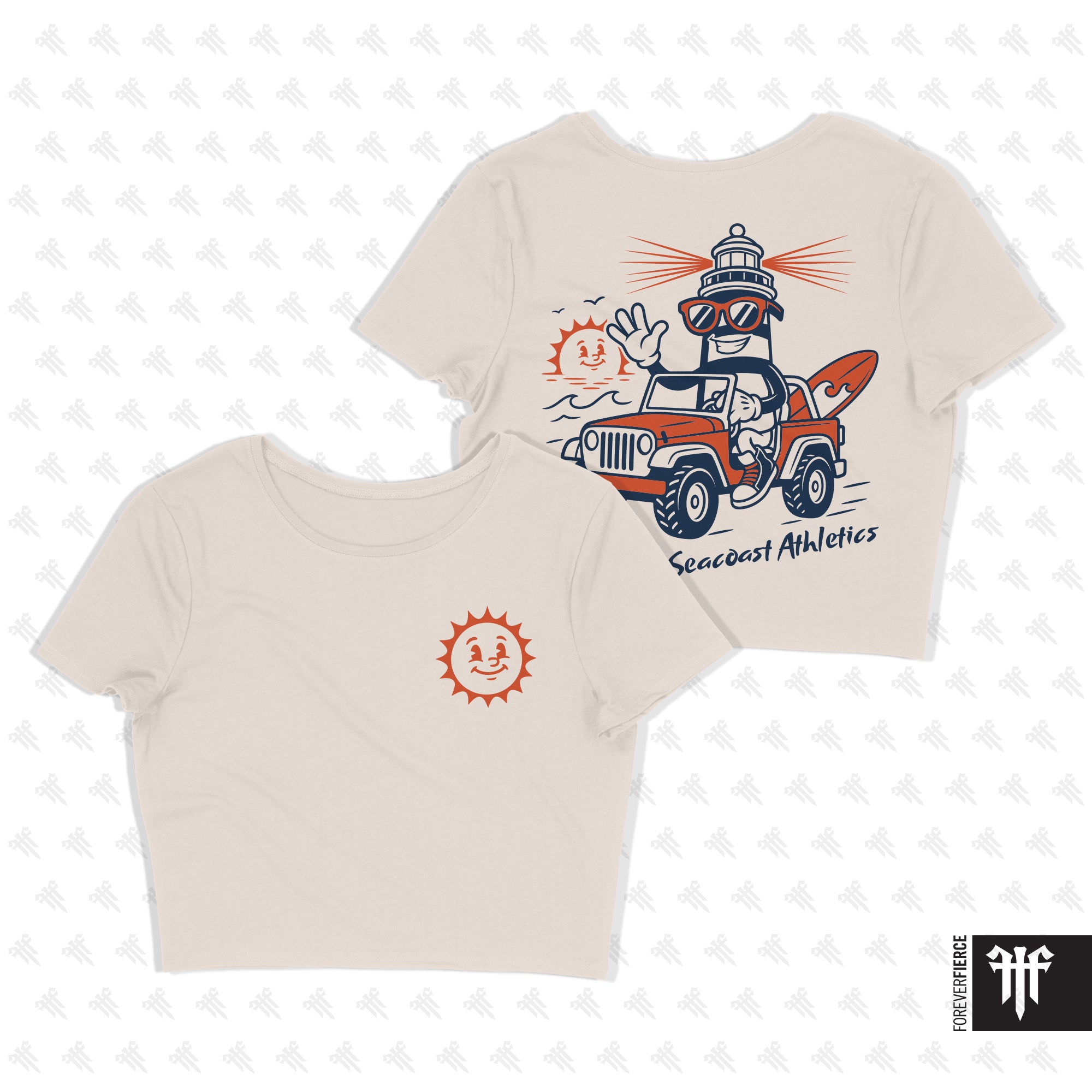Seacoast Athletics June 2026 Womens Crop Tee