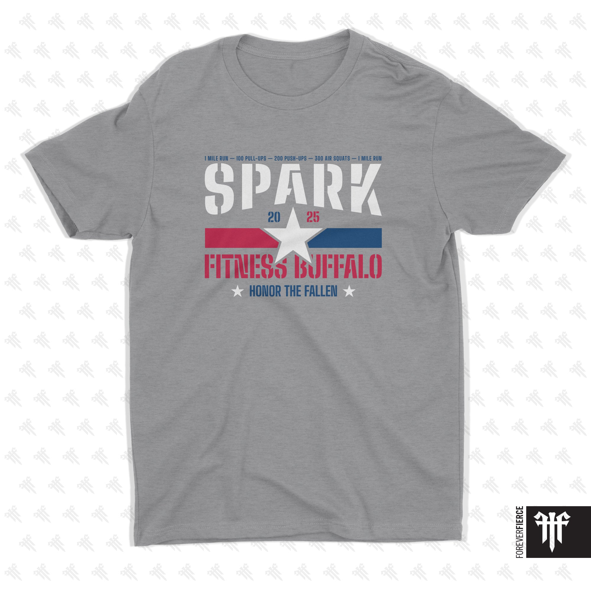 Spark Fitness April 2025 Tee
