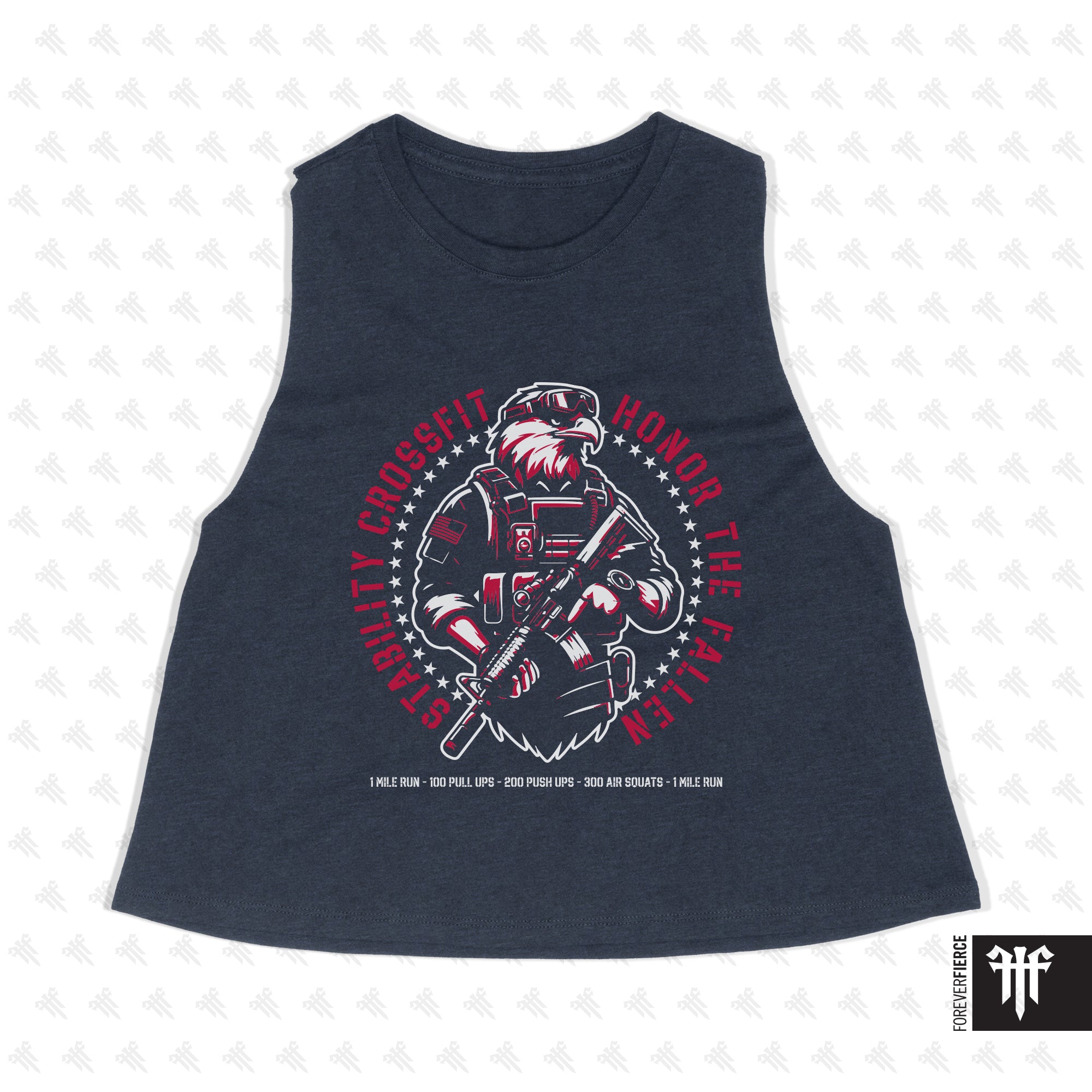Stability CrossFit April 2026 Womens Crop Tank