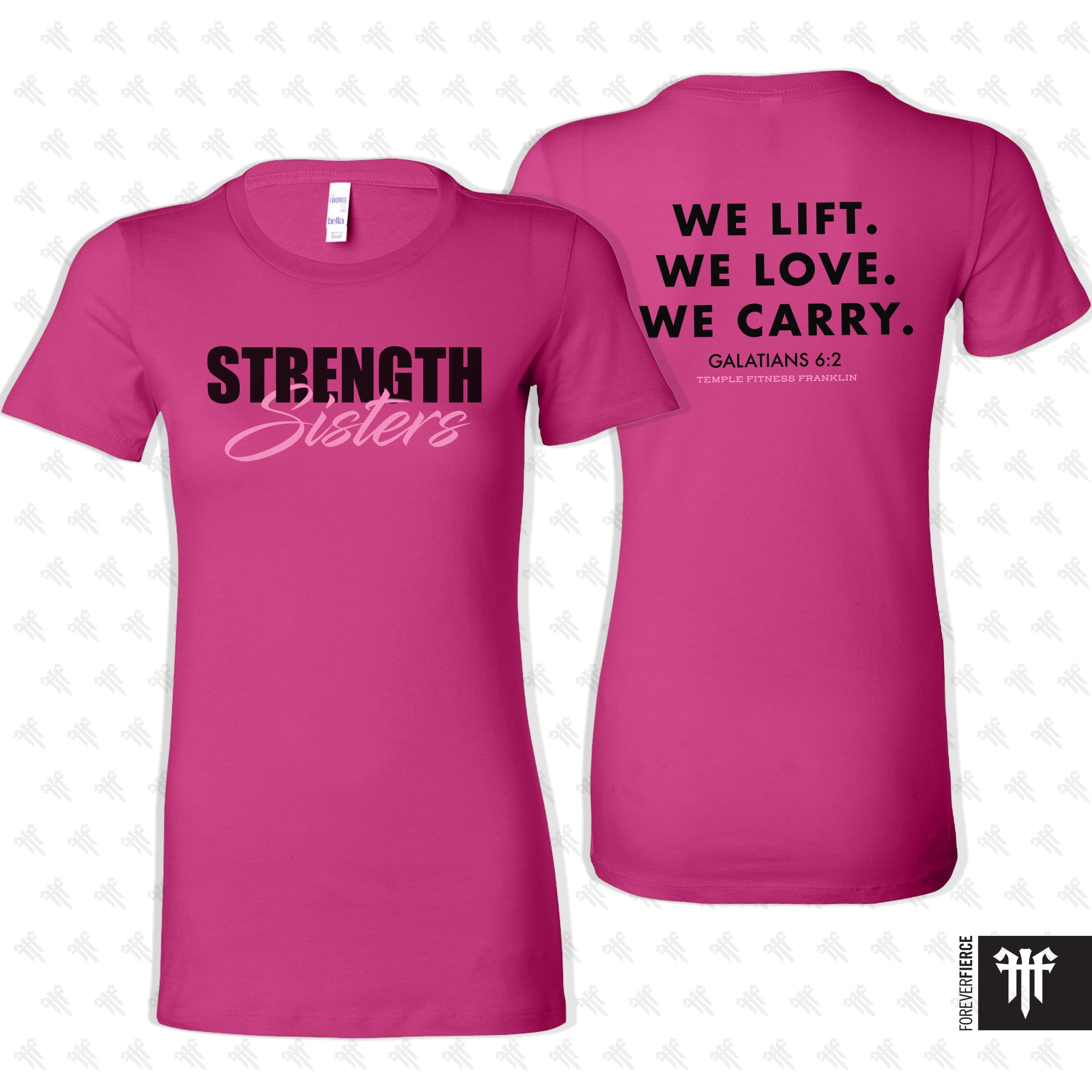 Strength Sisters January 2026 Womens Slim Fit Tee