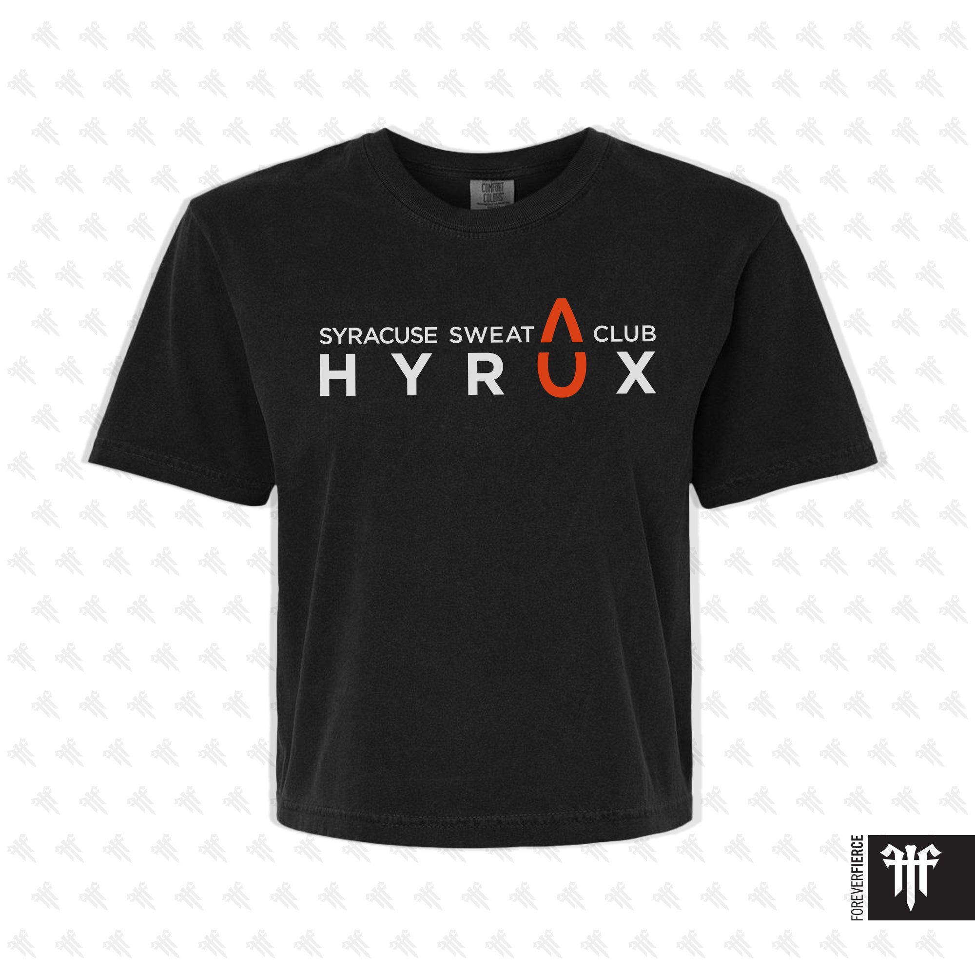 Syracuse Sweat Club June 2026 Hyrox Womens Boxy Tee