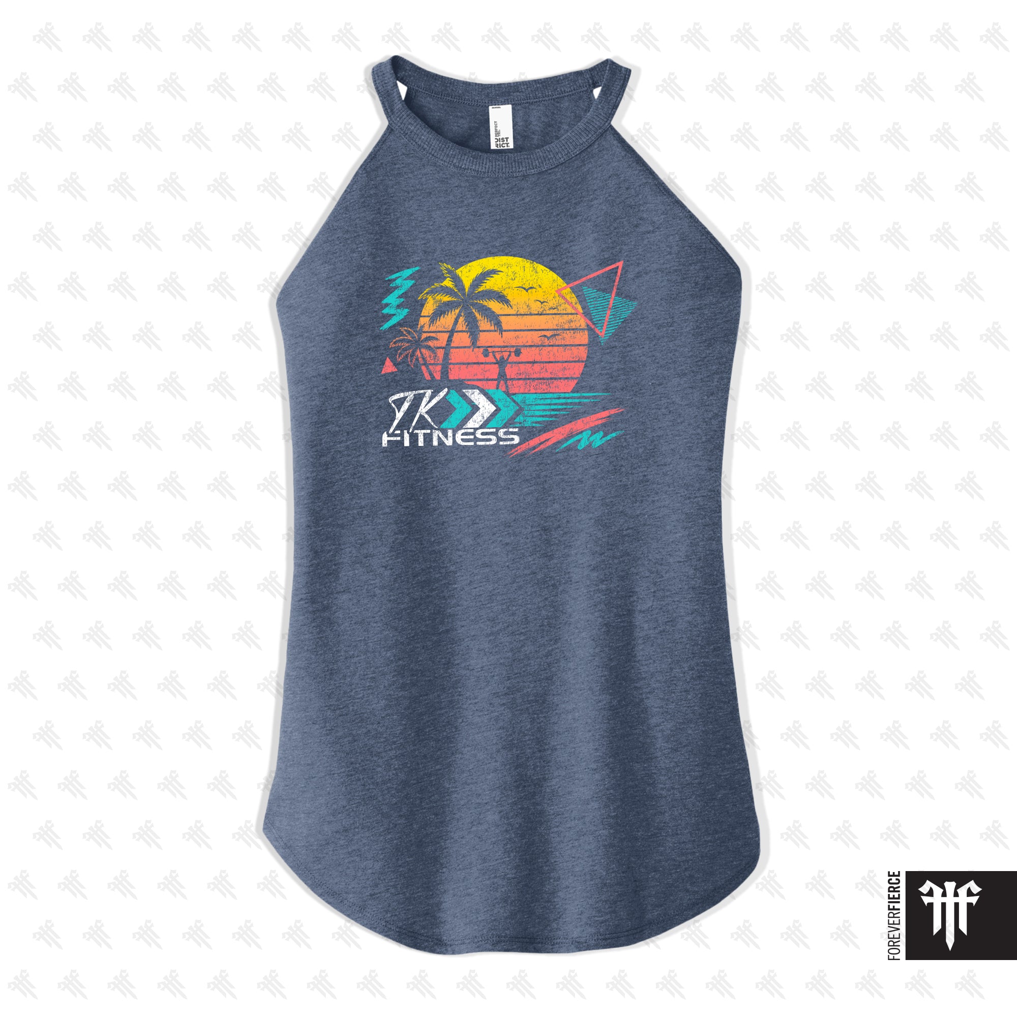 TK Fitness July 2026 Womens Rocker Tank