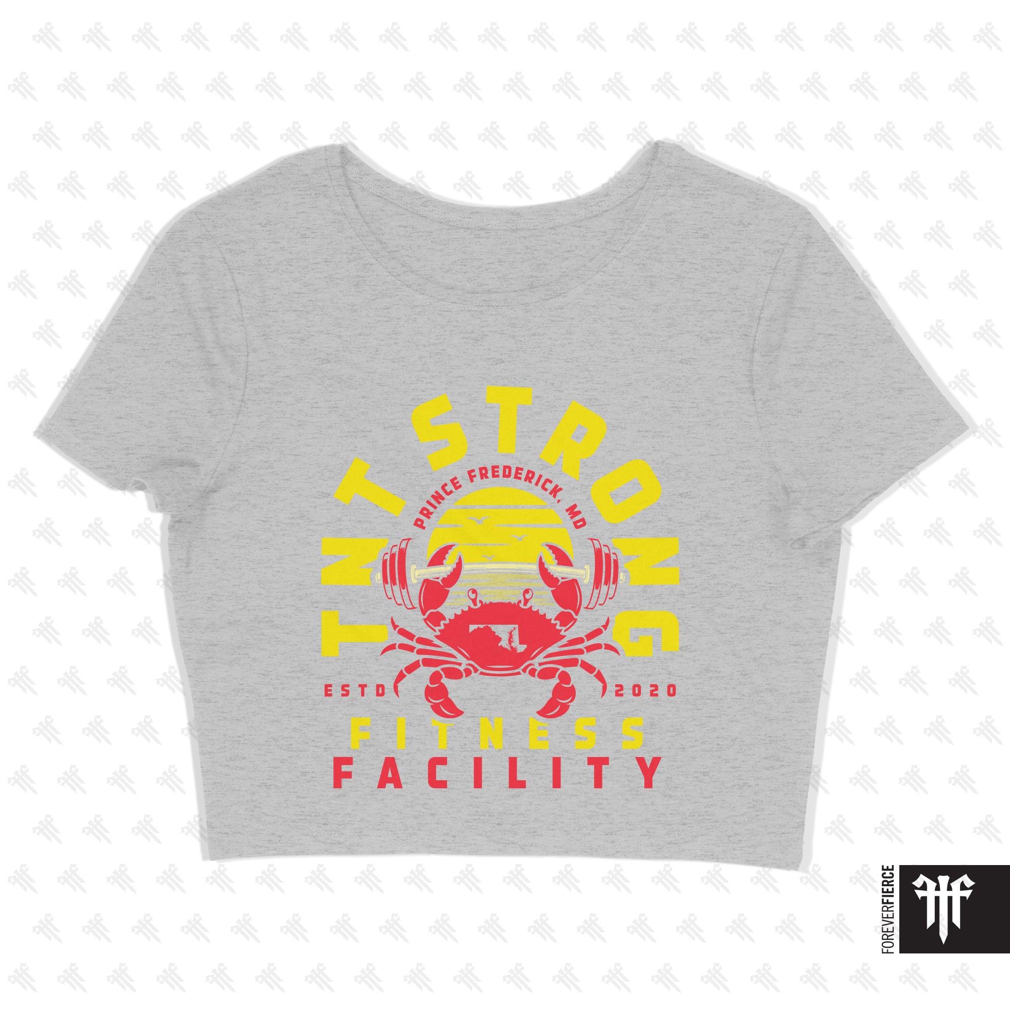 TNT Strong June 2026 Womens Crop Tee