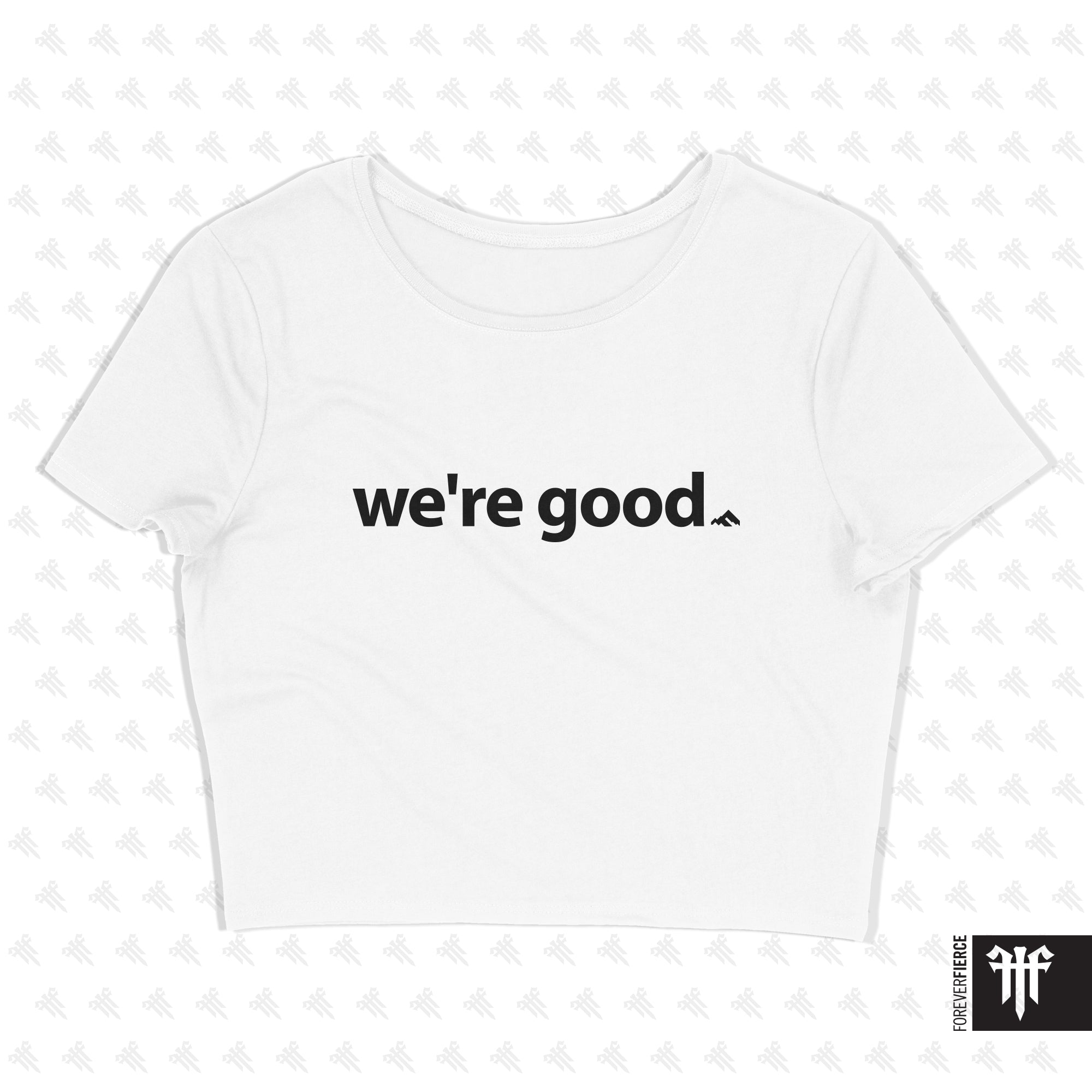 The Den August 2025 Womens Crop Tee