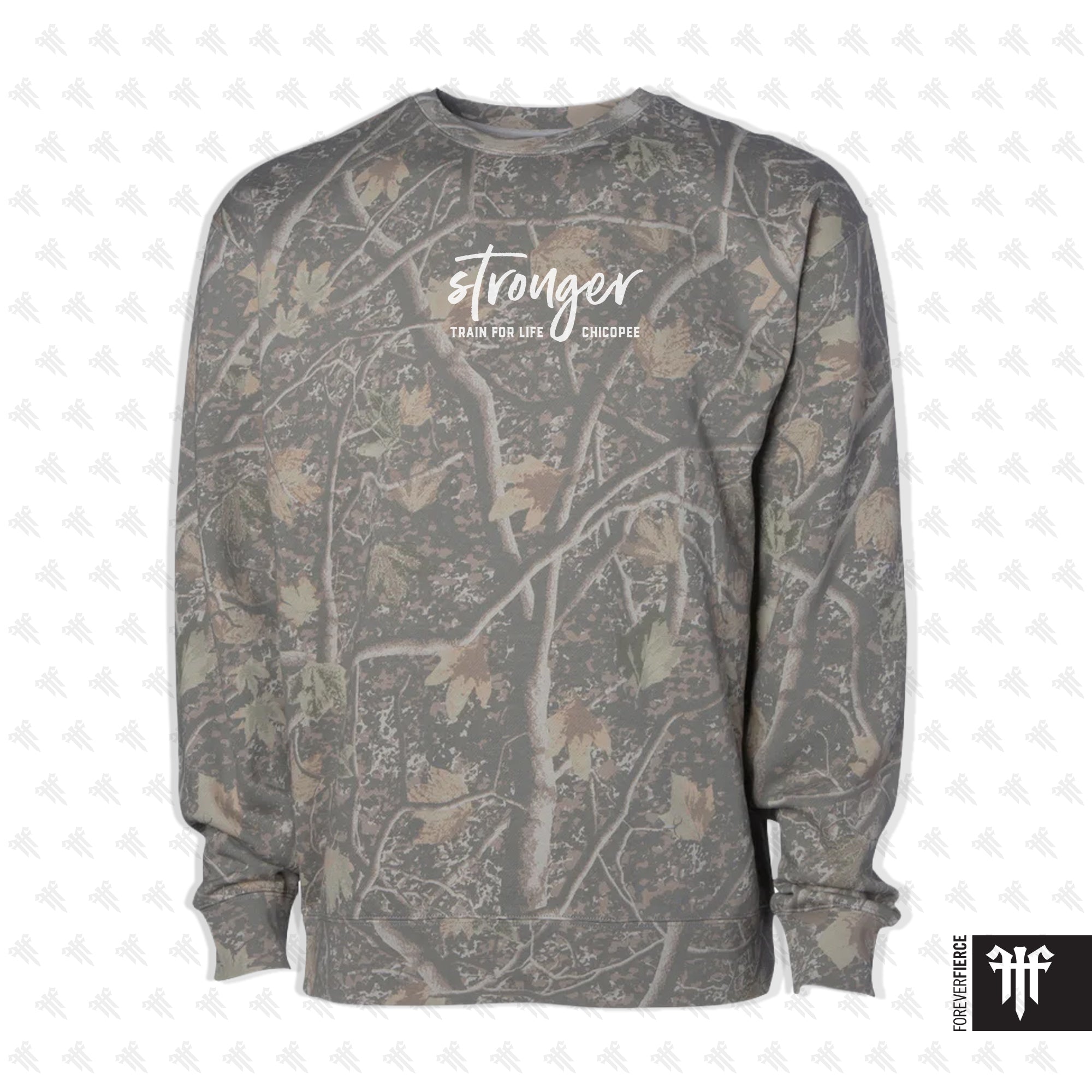 TFL January 2026 Stronger Design Camo Crewneck