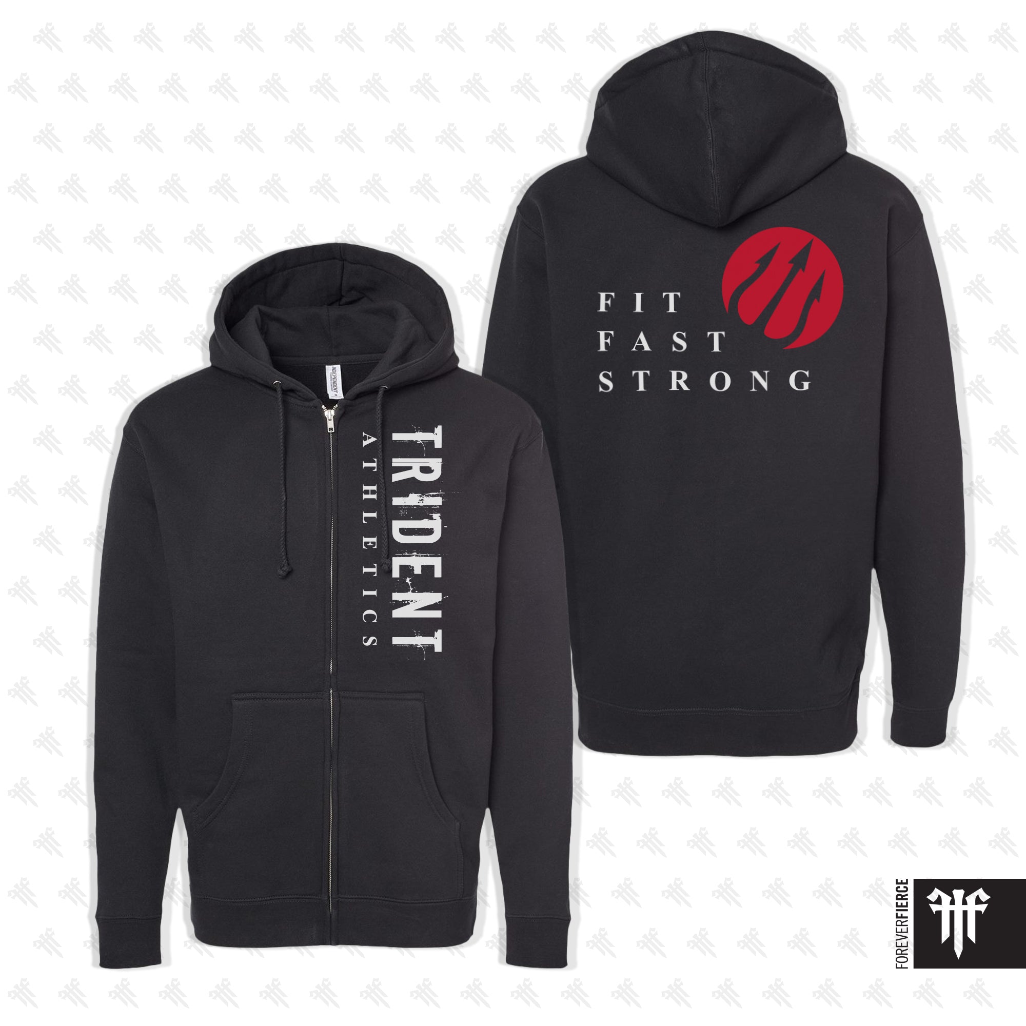Trident Athletics November 2025 Full-Zip Hoodie