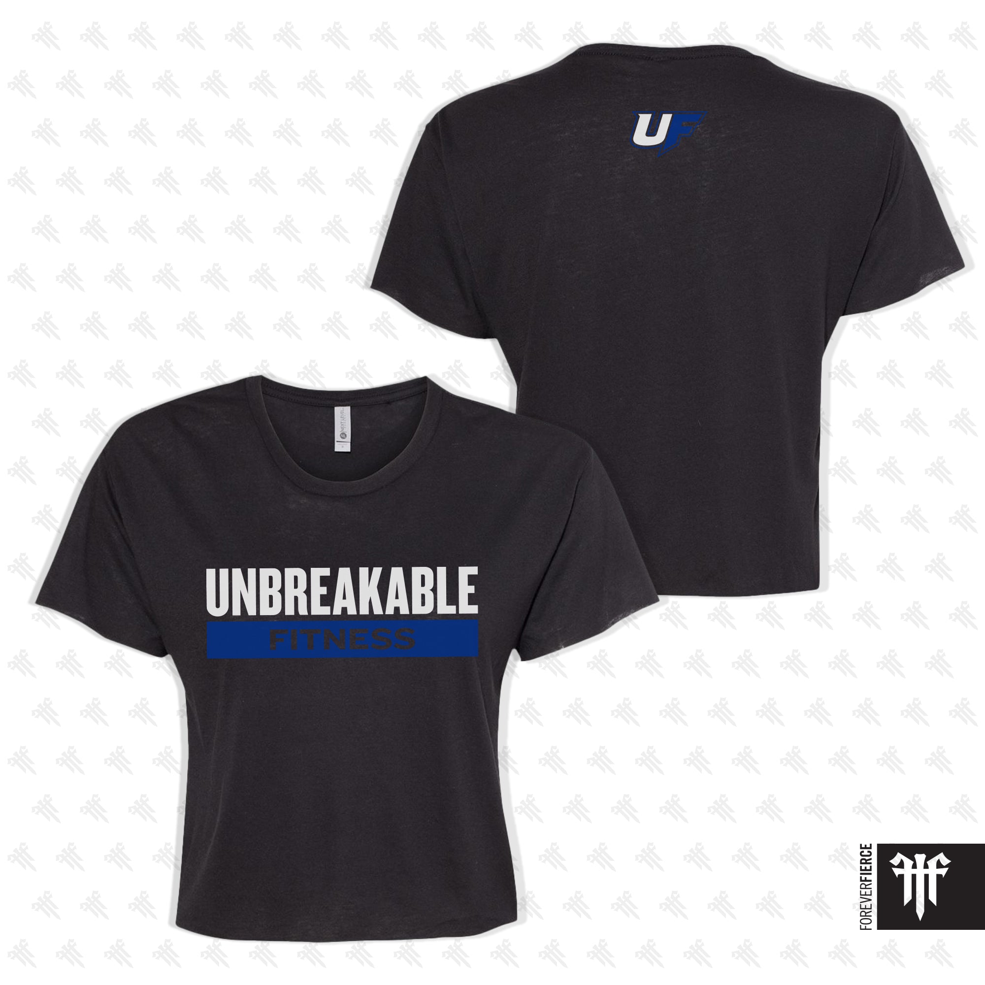 Unbreakable Fitness April 2026 Womens Crop Tee