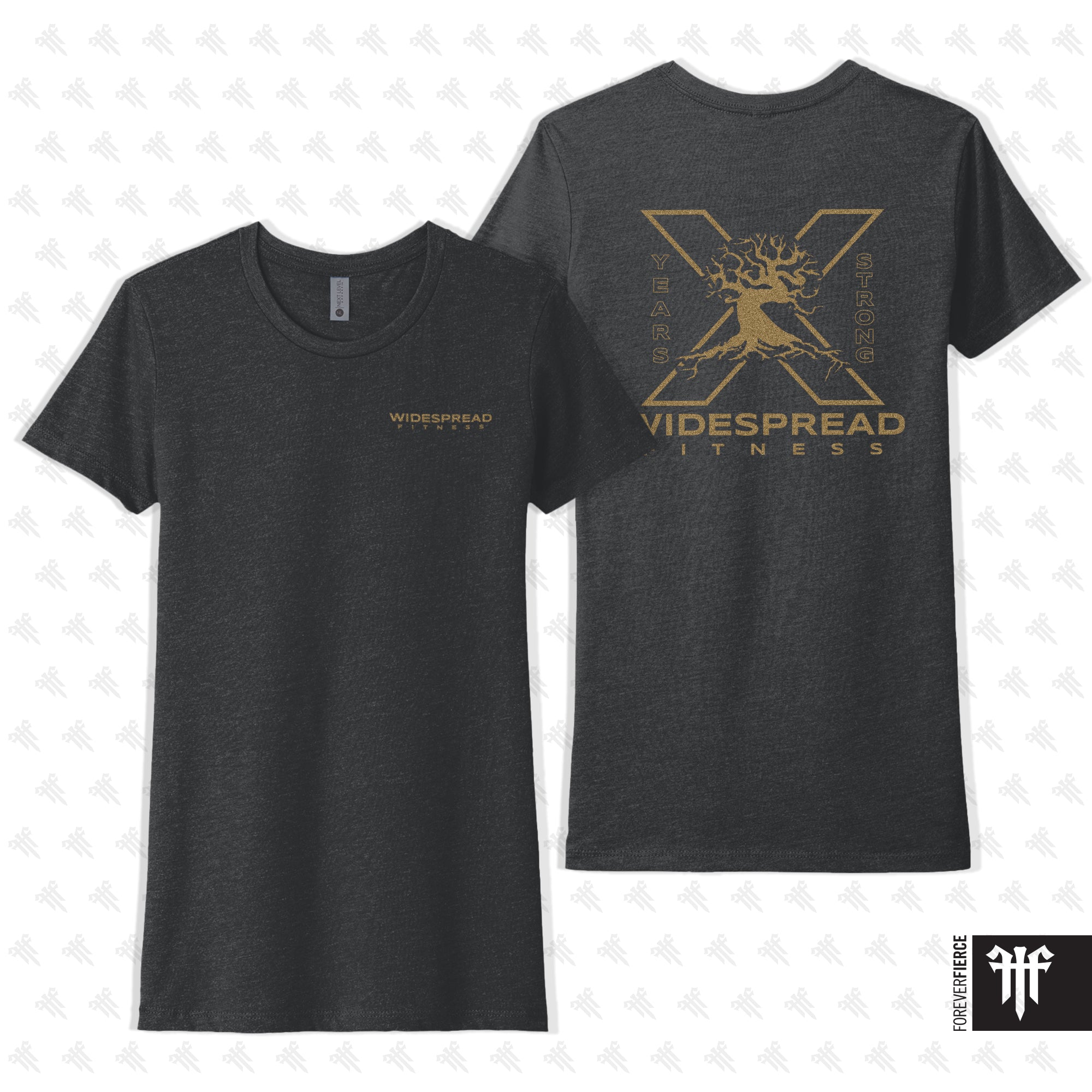 Widespread Fitness April 2025 Womens Tee