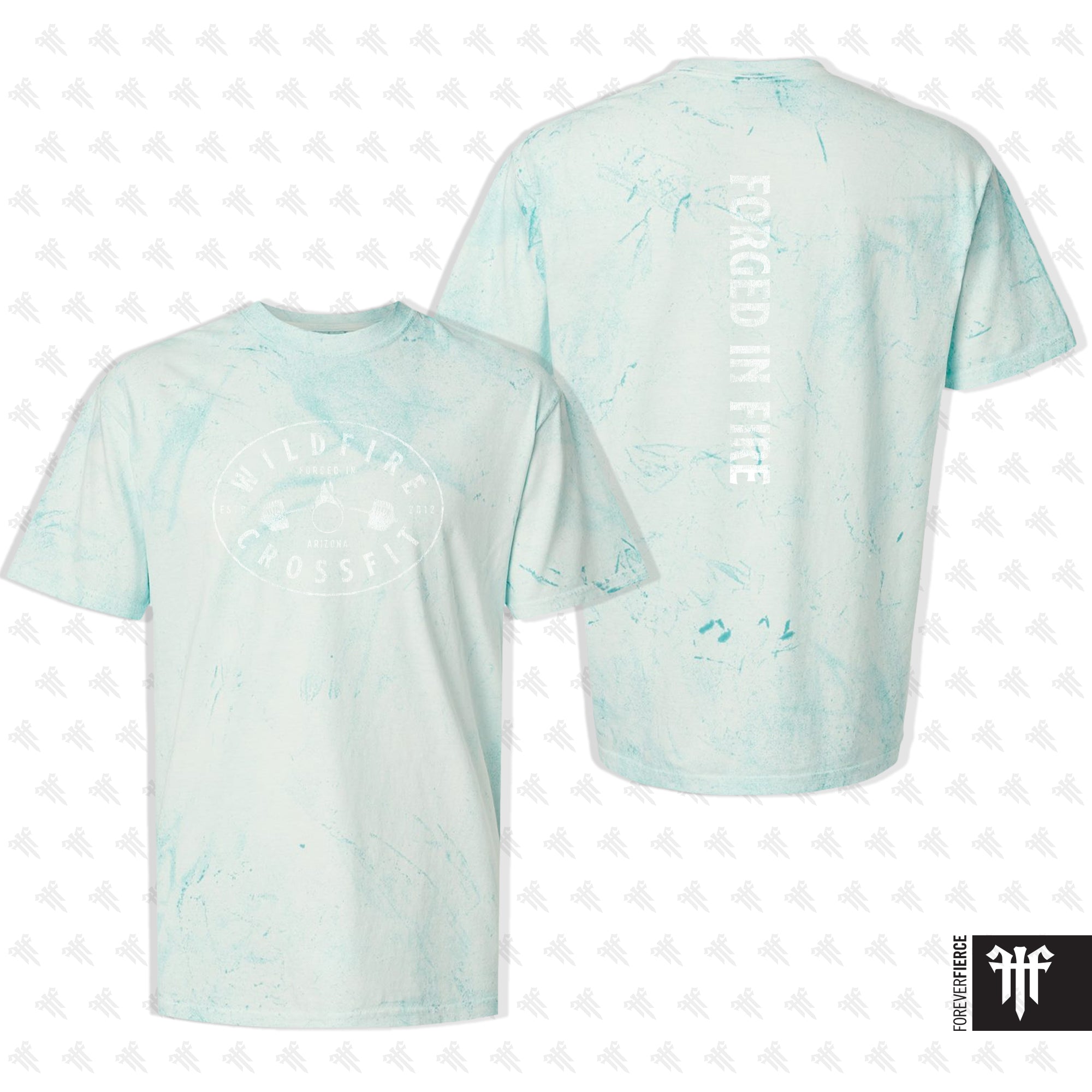 WildFire CrossFit April 2026 Forged in Fire Colorblast Tee