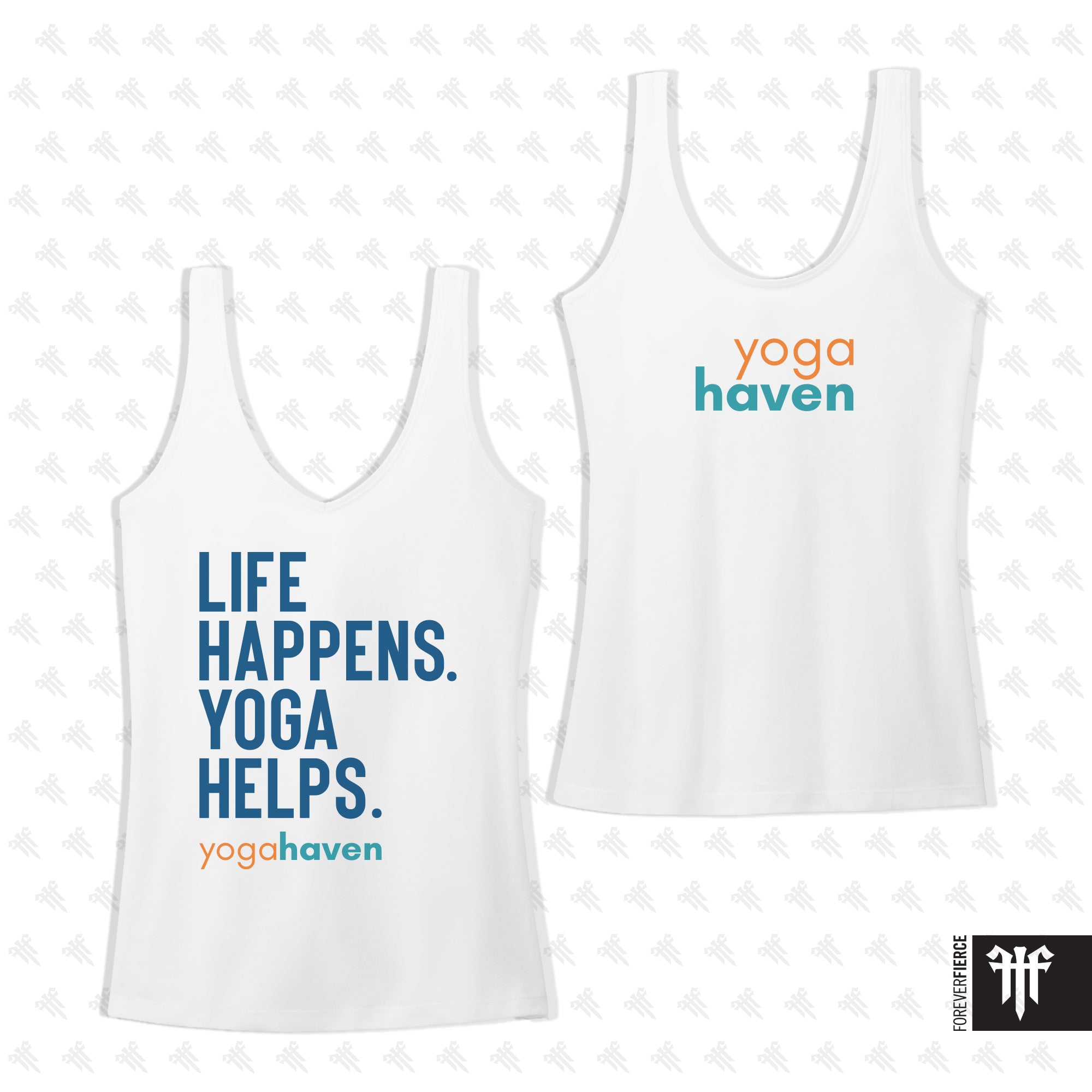 Yoga Haven June 2026 Womens V-Neck Tank