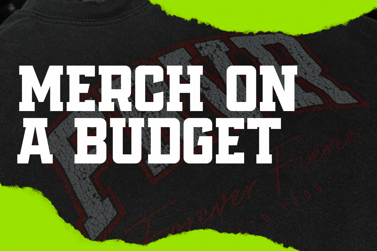 merch on a budget logo