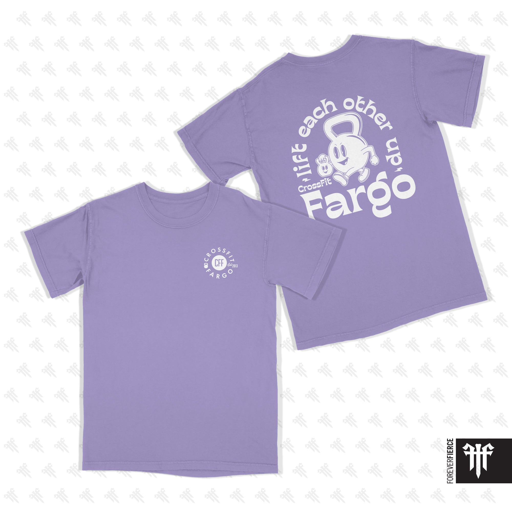 CrossFit Fargo June 2025 Lift Each Other Up Comfort Colors Tee
