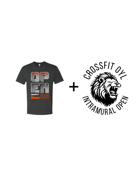 CrossFit OYL January 2025 Tee + Intramural Open Bundle