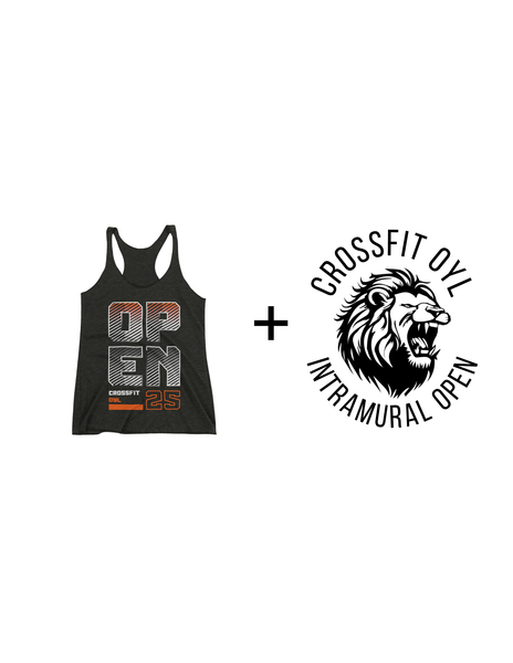 CrossFit OYL January 2025 Womens Racerback + Intramural Open Bundle