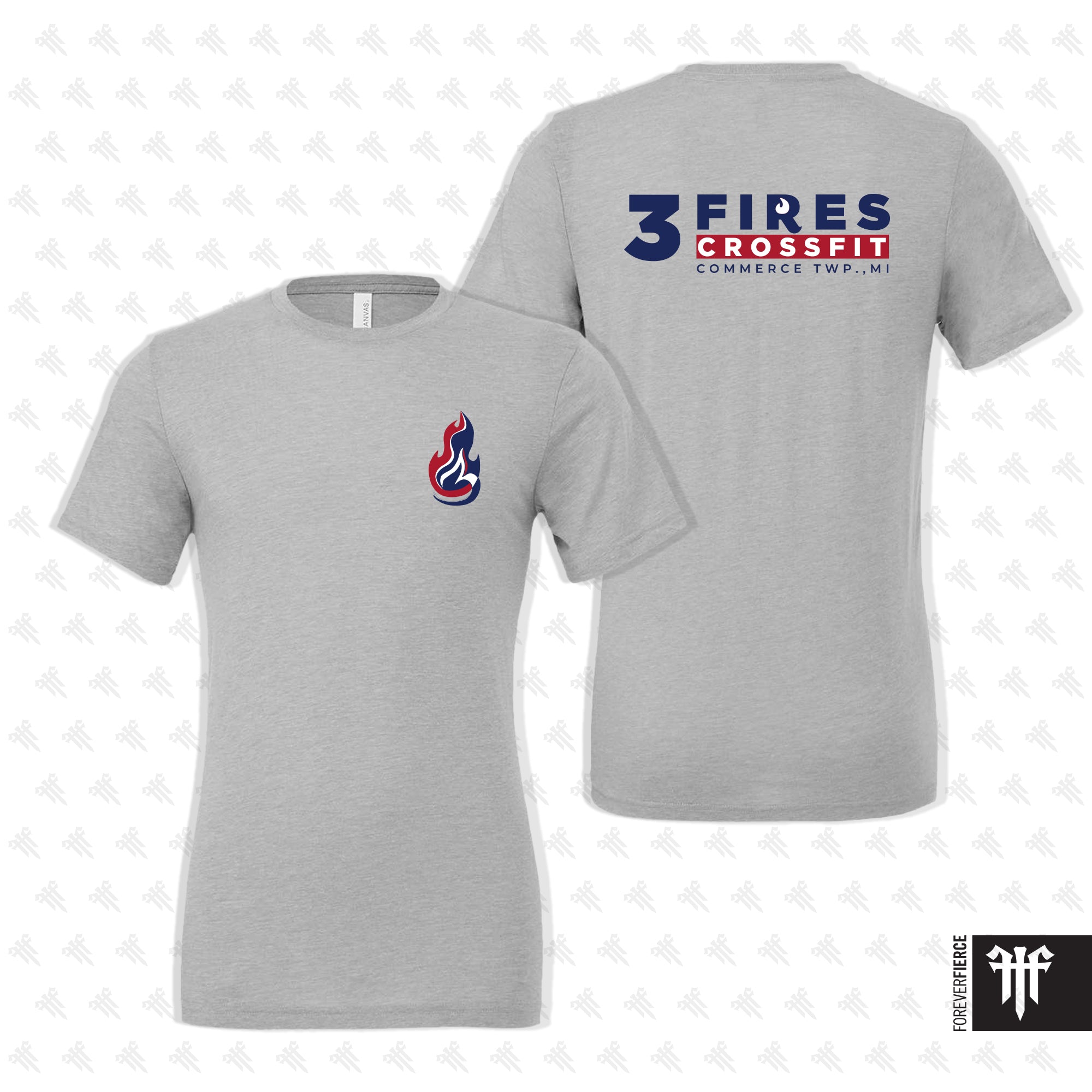3 Fires CrossFit October 2025 Tee