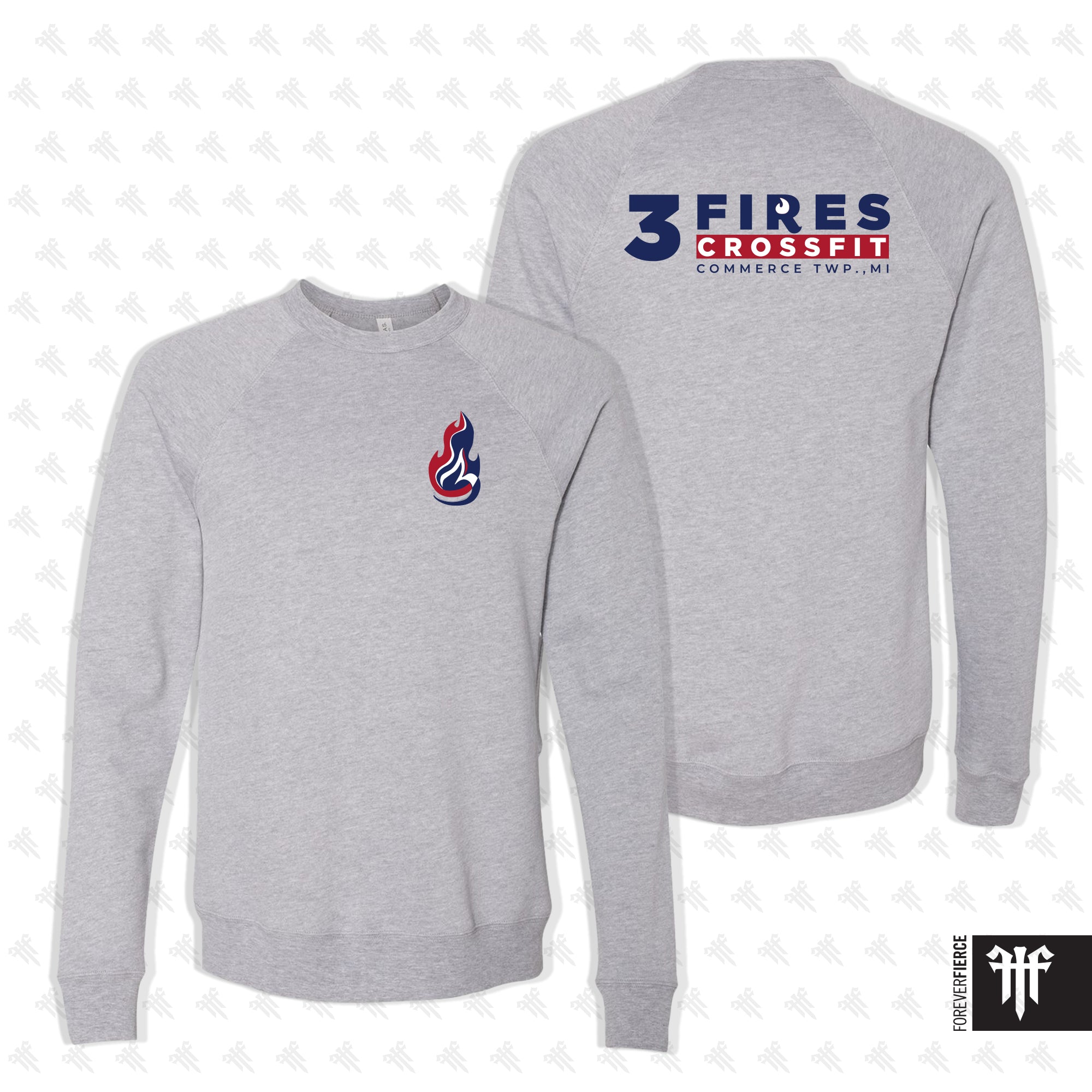 3 Fires CrossFit October 2025 Crewneck