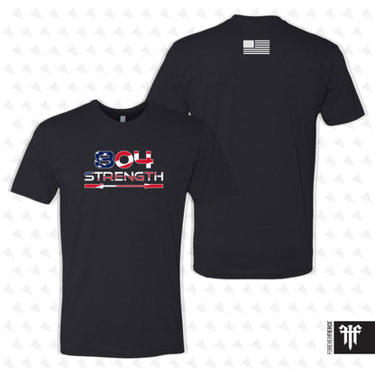 804 Strength June 2026 American Flag Tee