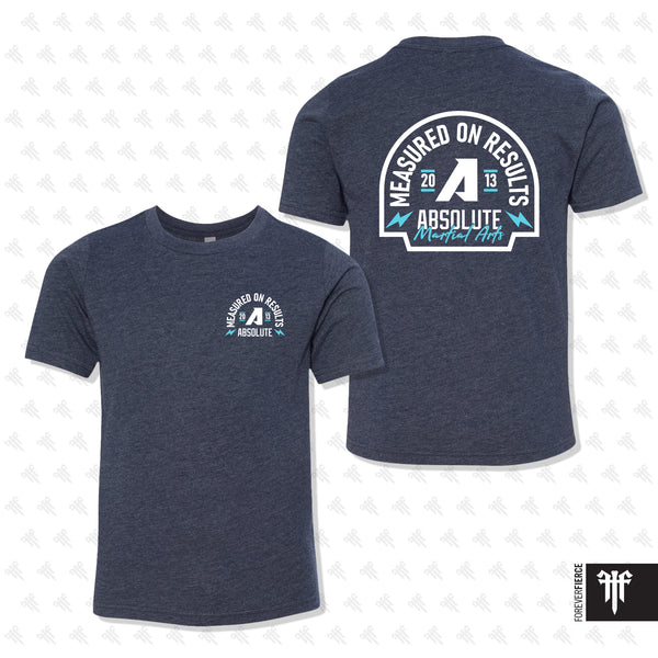 Absolute Martial Arts September 2024 Navy Youth Tee