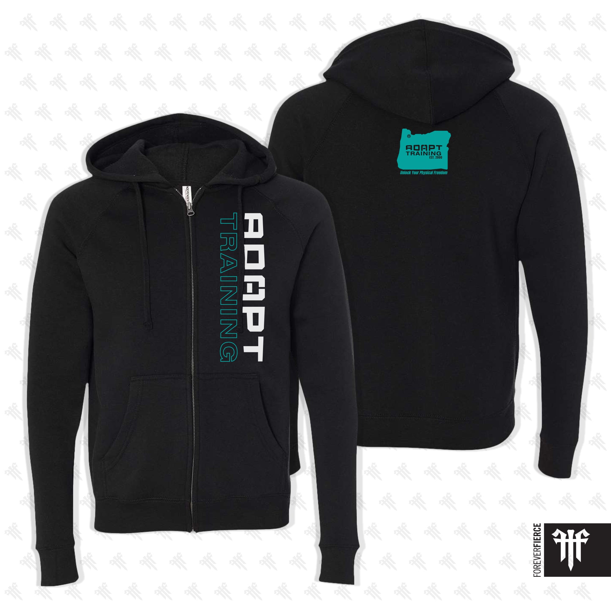 Adapt Training April 2026 Full-Zip Hoodie