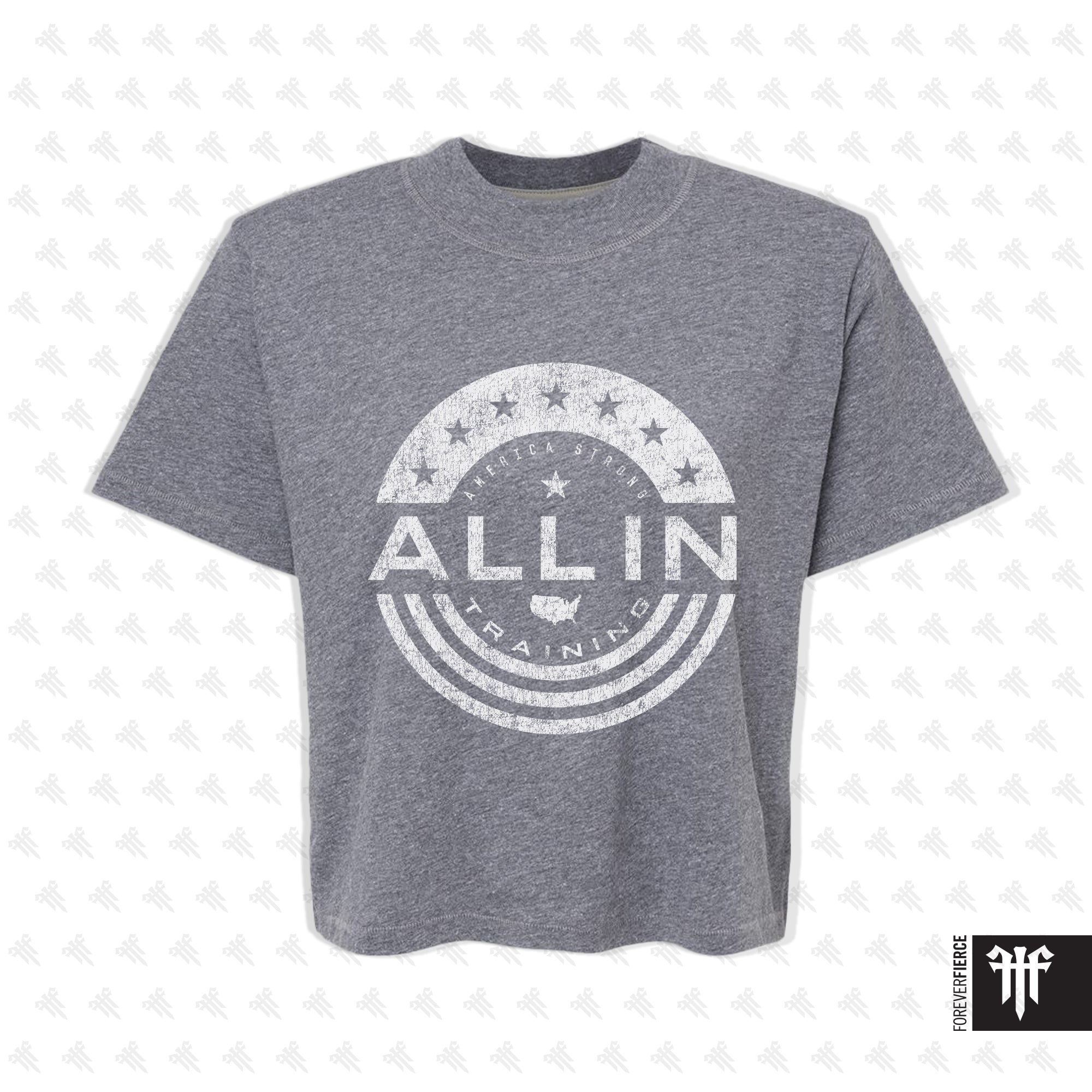 All In Training April 2026 Womens Boxy Tee