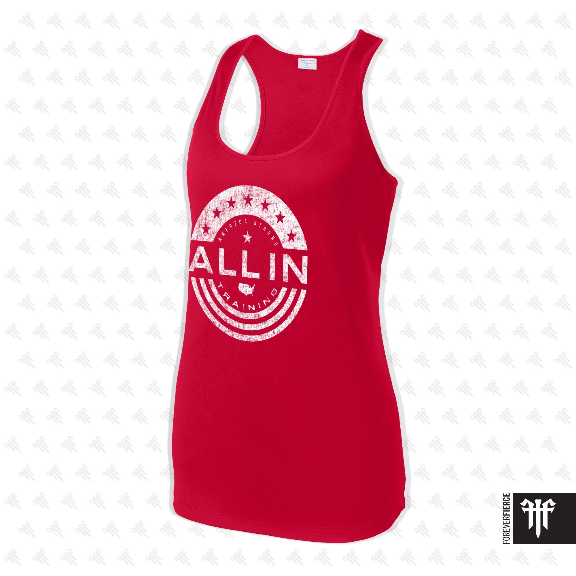 All In Training April 2026 Womens Racerback