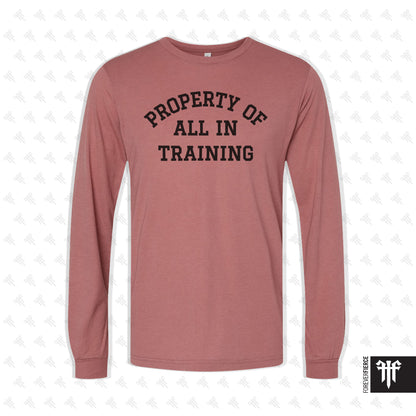 All In Training Myrtle Beach September 2025 Longsleeve Tee