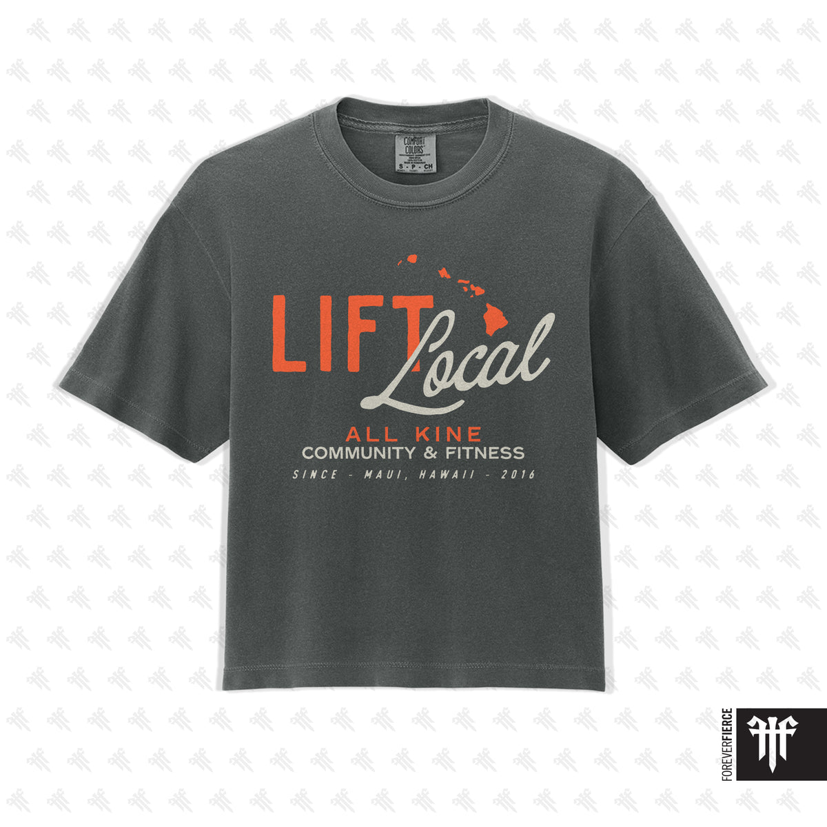 All Kine August 2026 Womens Boxy Tee - Pepper
