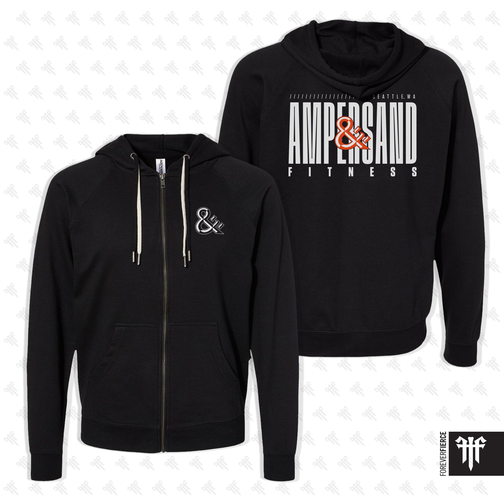 Ampersand Fitness August 2025 Full-Zip Hoodie