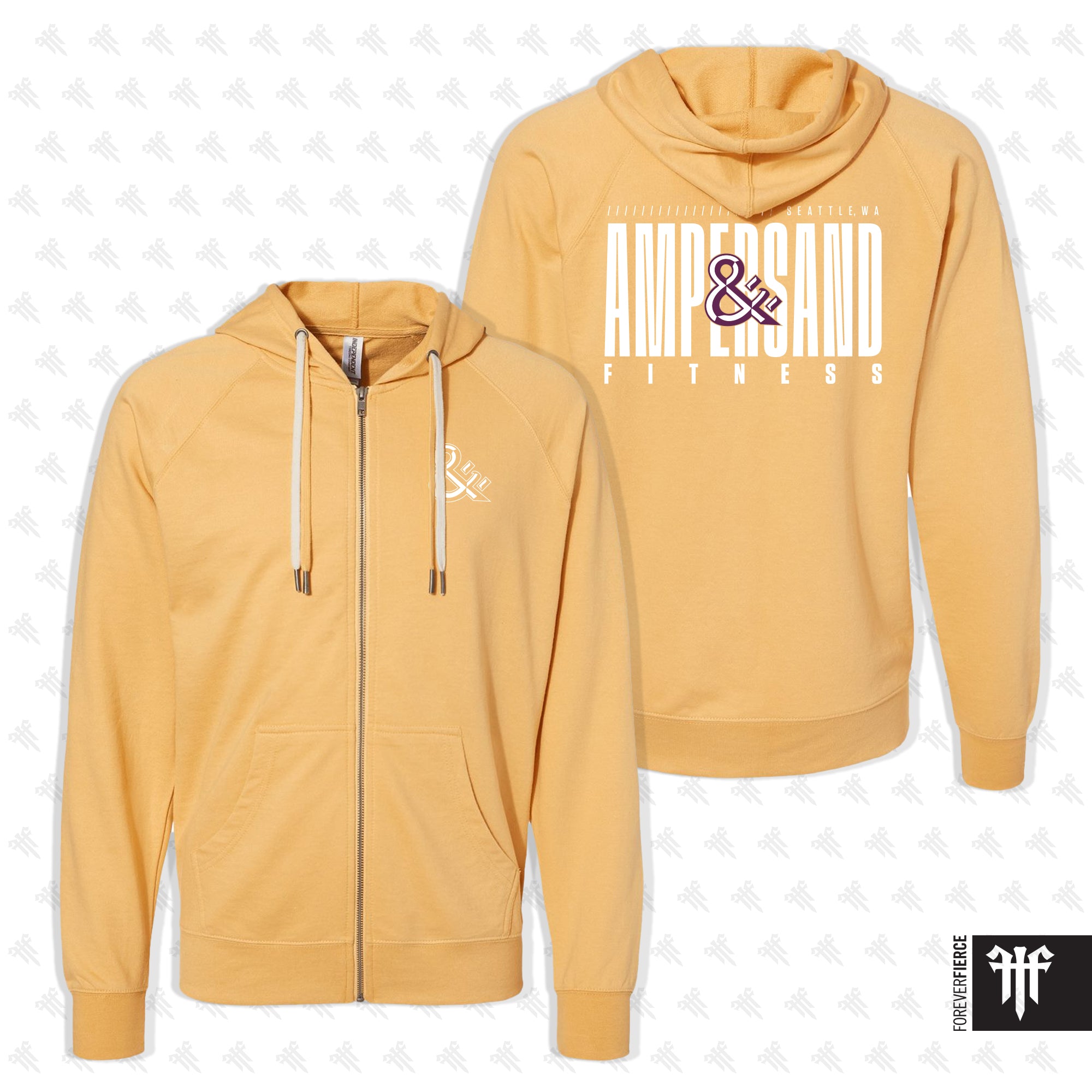 Ampersand Fitness August 2025 Full-Zip Hoodie
