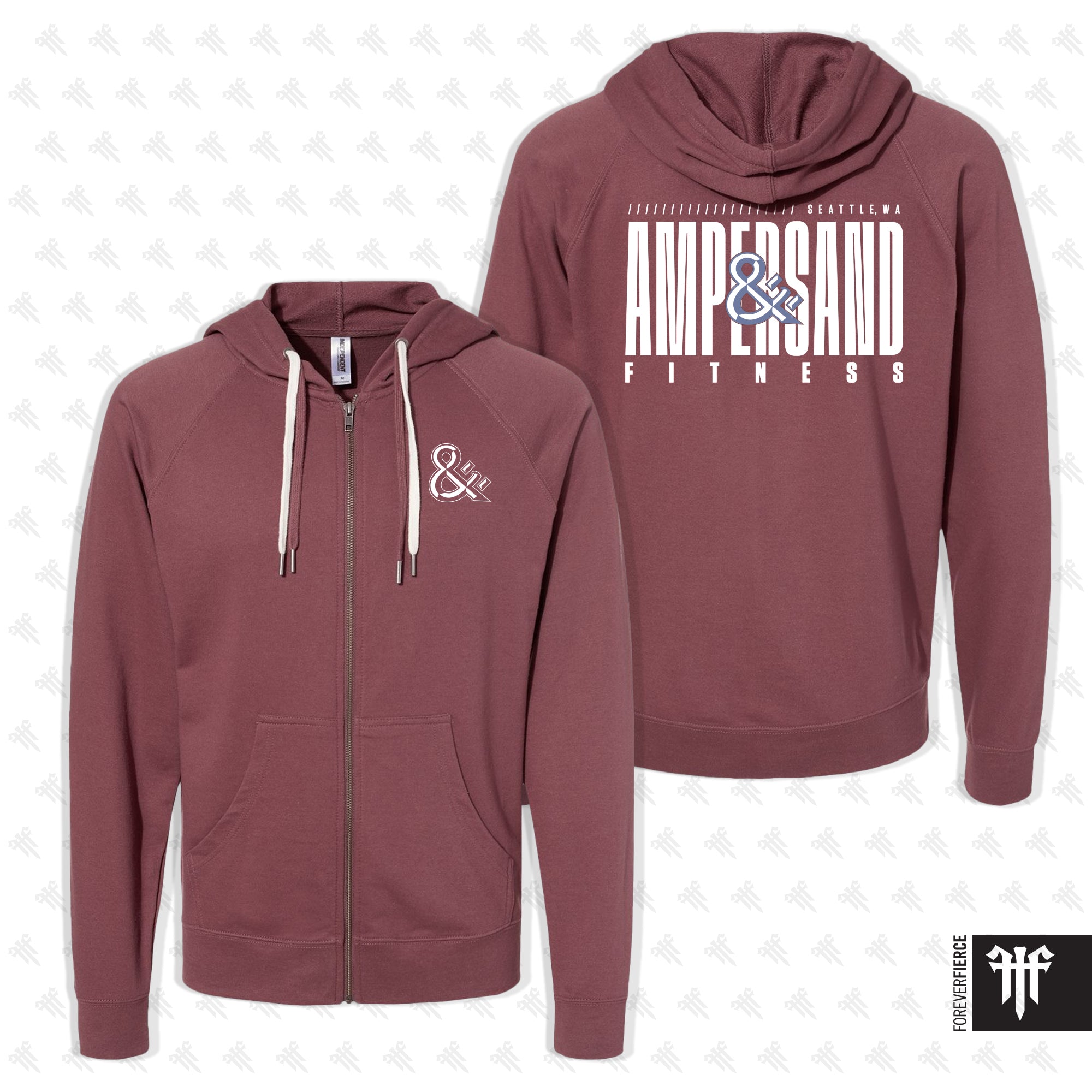 Ampersand Fitness August 2025 Full-Zip Hoodie