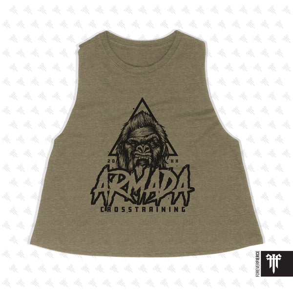 Armada Cross Training November 2024 Womens Crop Tank